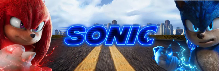 Sonic izdelki darila banner mobil