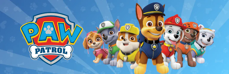 PAW Patrol izdelki darila banner mobil