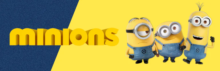 Minions (Gru) izdelki darila banner mobil