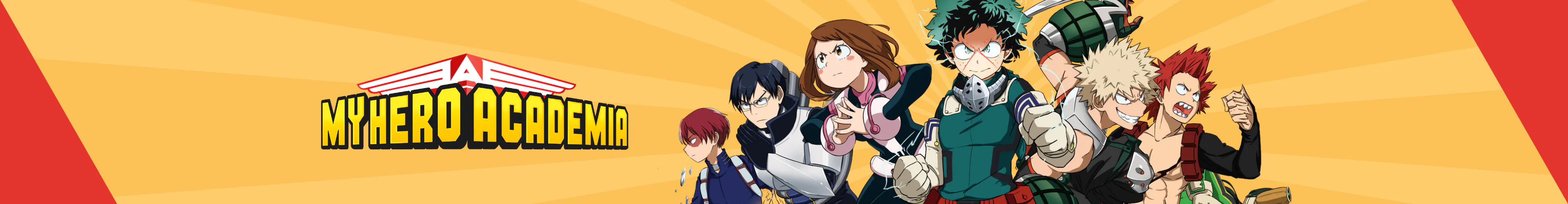 My Hero Academia izdelki darila banner