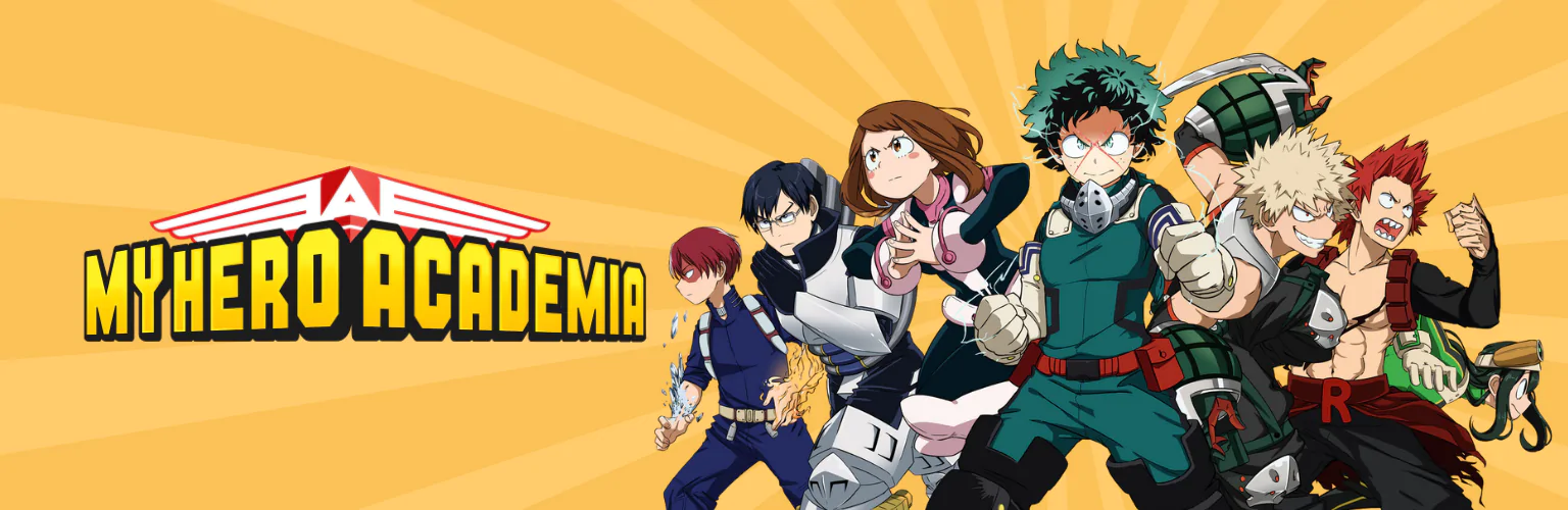 My Hero Academia izdelki darila banner mobil