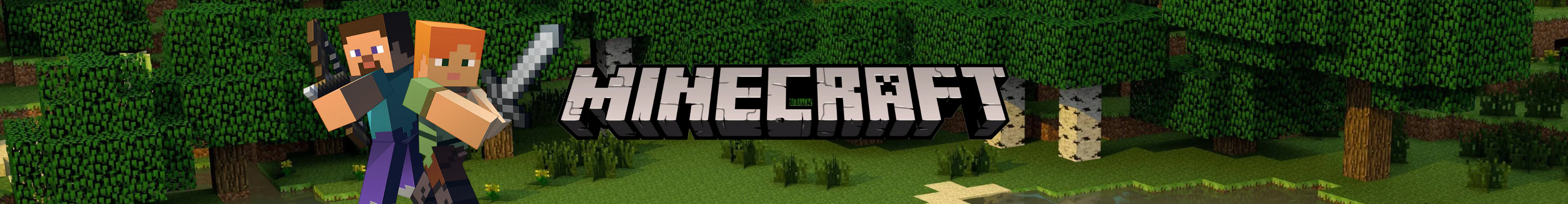 Minecraft izdelki darila banner