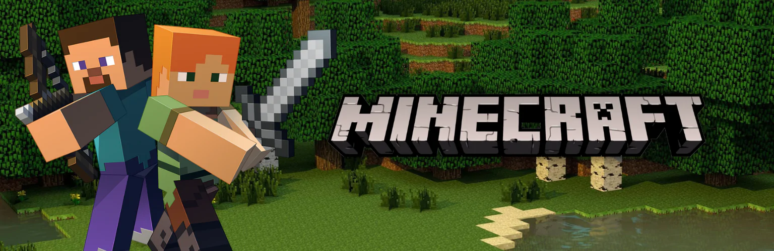 Minecraft izdelki darila banner mobil