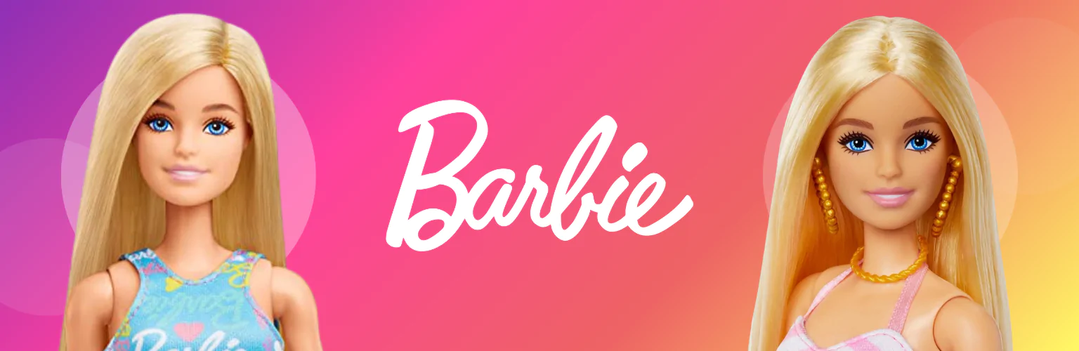 Barbie izdelki darila banner mobil