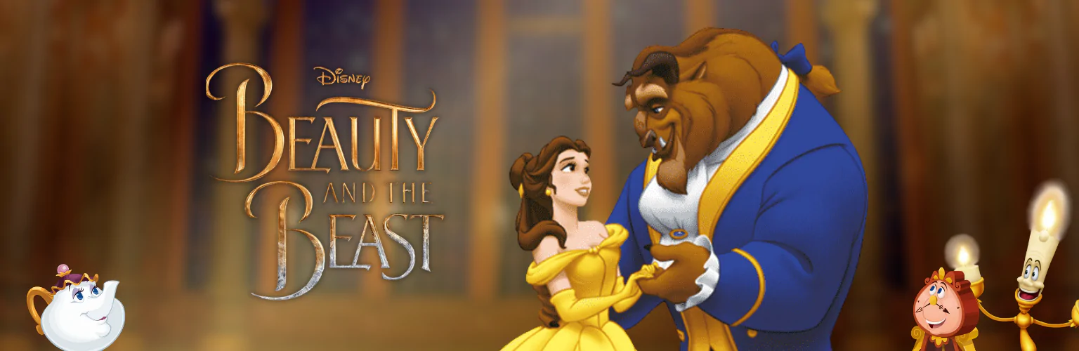 Beauty and the Beast izdelki darila banner mobil