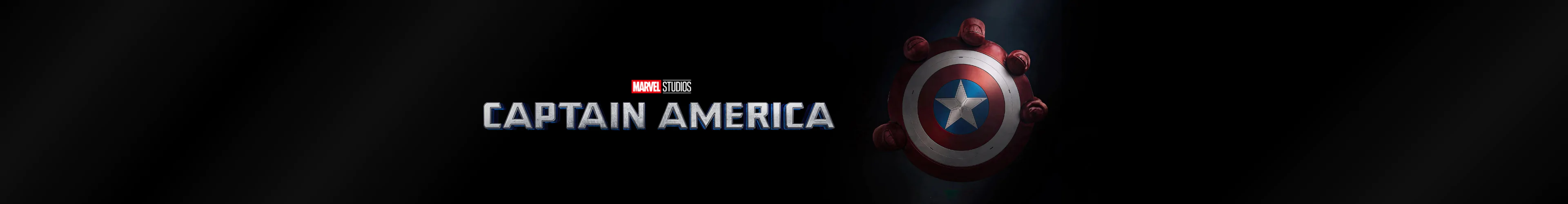 Captain America replike banner