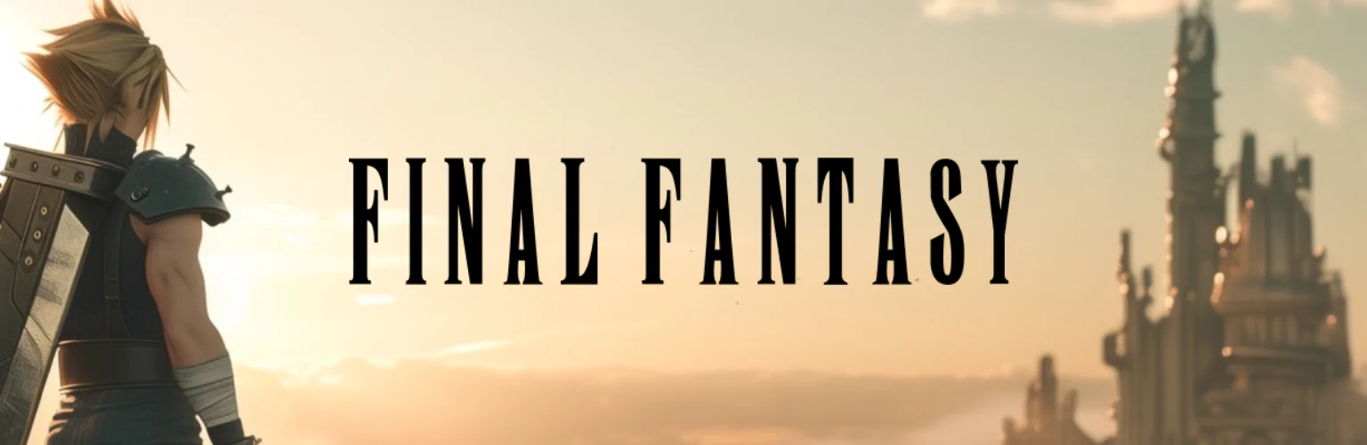 Final Fantasy figure banner mobil