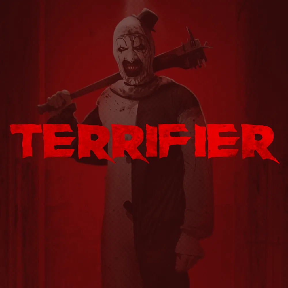 Terrifier izdelki banner