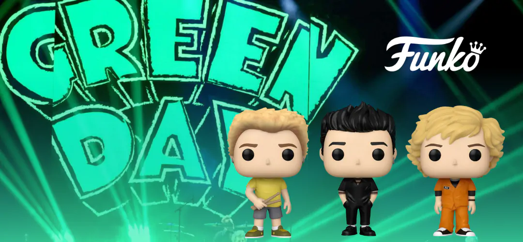 Prispale so nove Green Day Funko Pop! figurice! banner