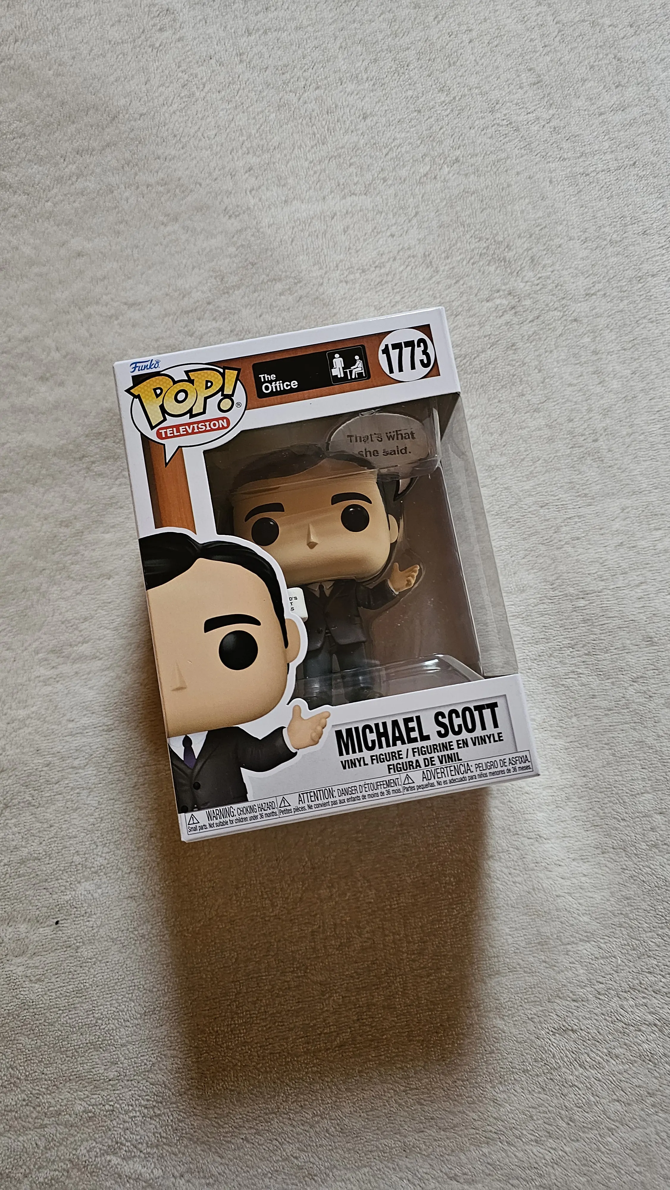 The Office Funko POP! Sayings Vinyl figura Michael 9 cm fotografija izdelka