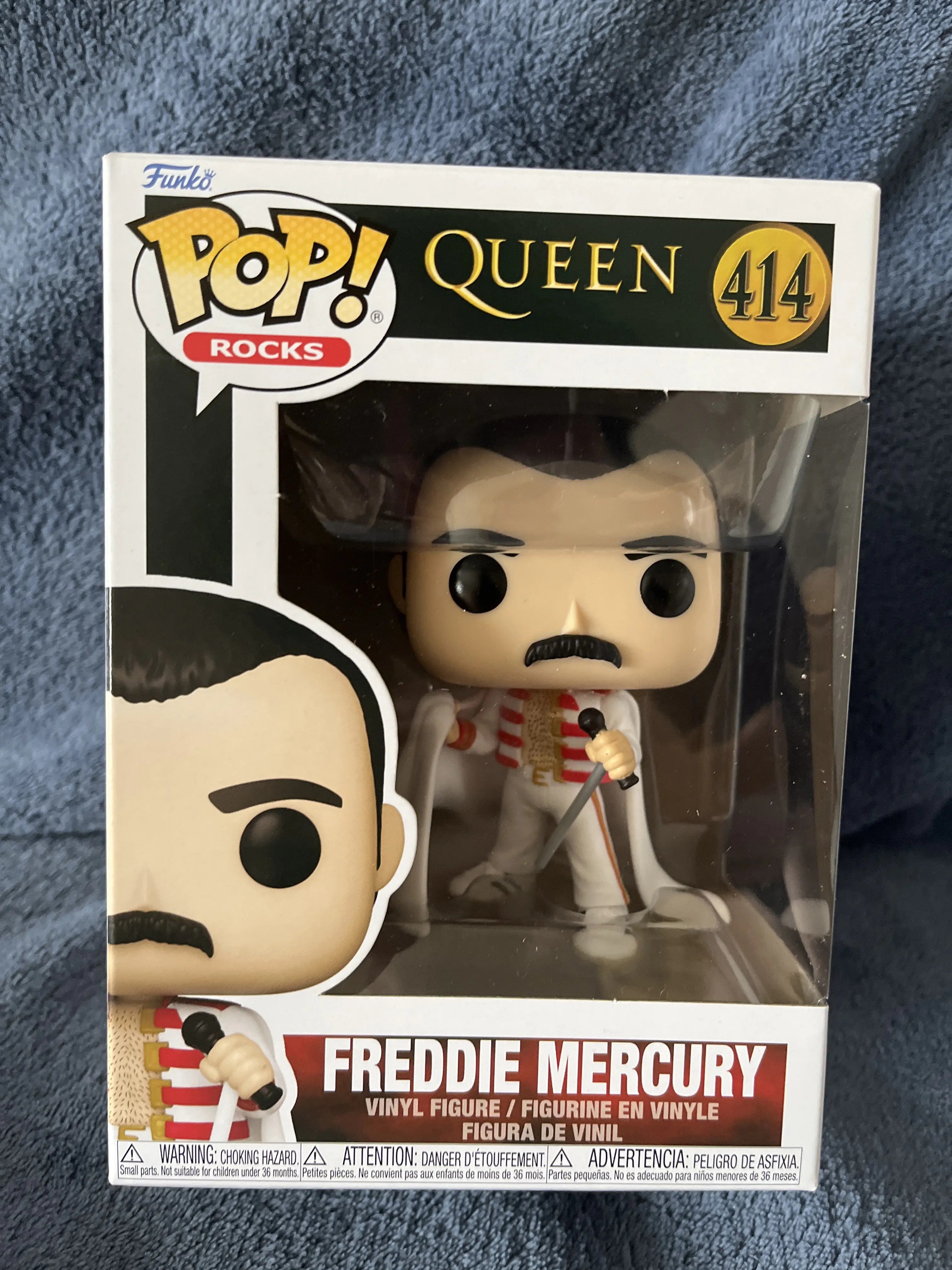 Queen Funko POP! Rocks Vinyl Figura Freddie Mercury s Cape 9 cm fotografija izdelka