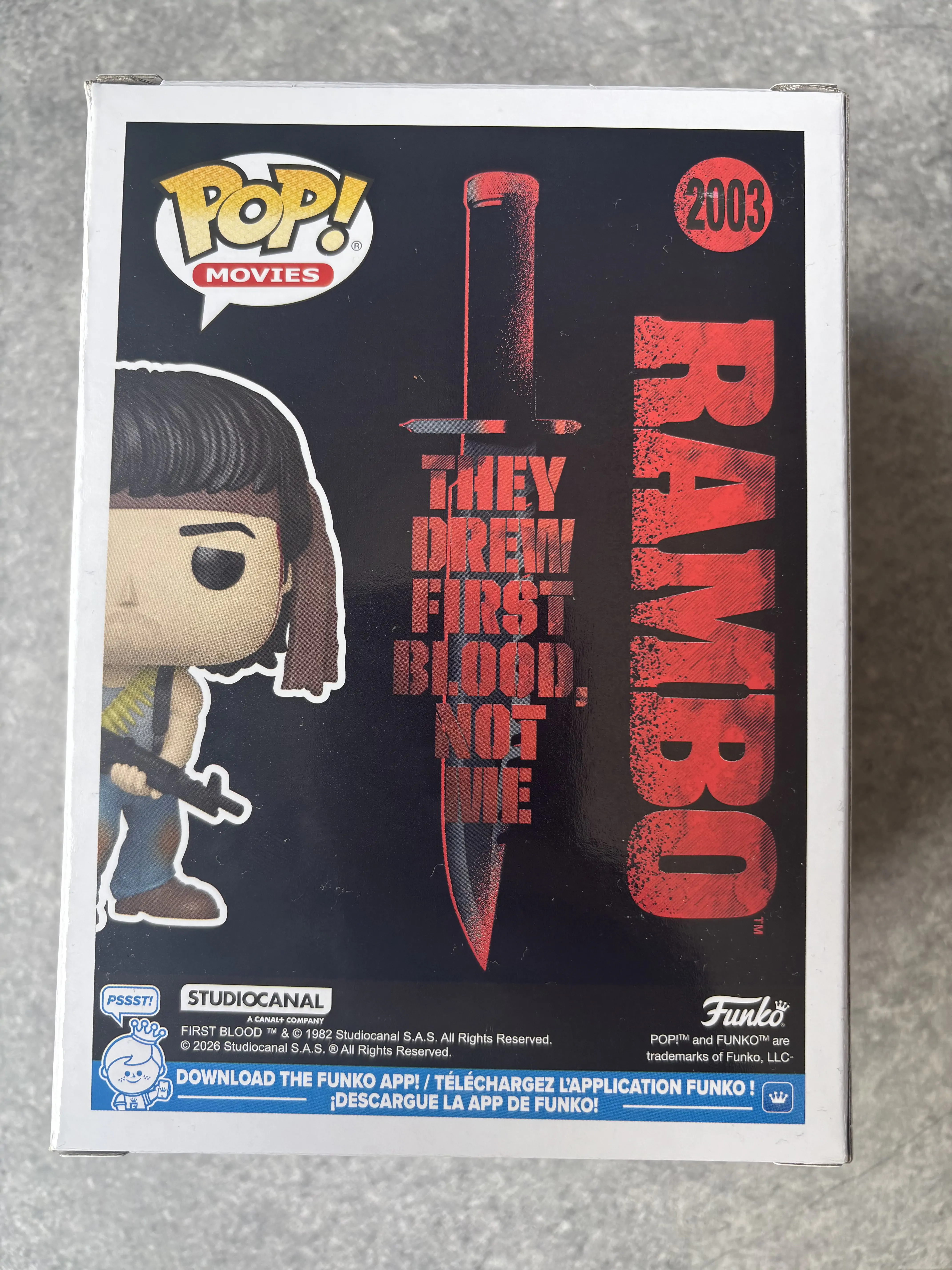 Funko POP figura Rambo John Rambo fotografija izdelka