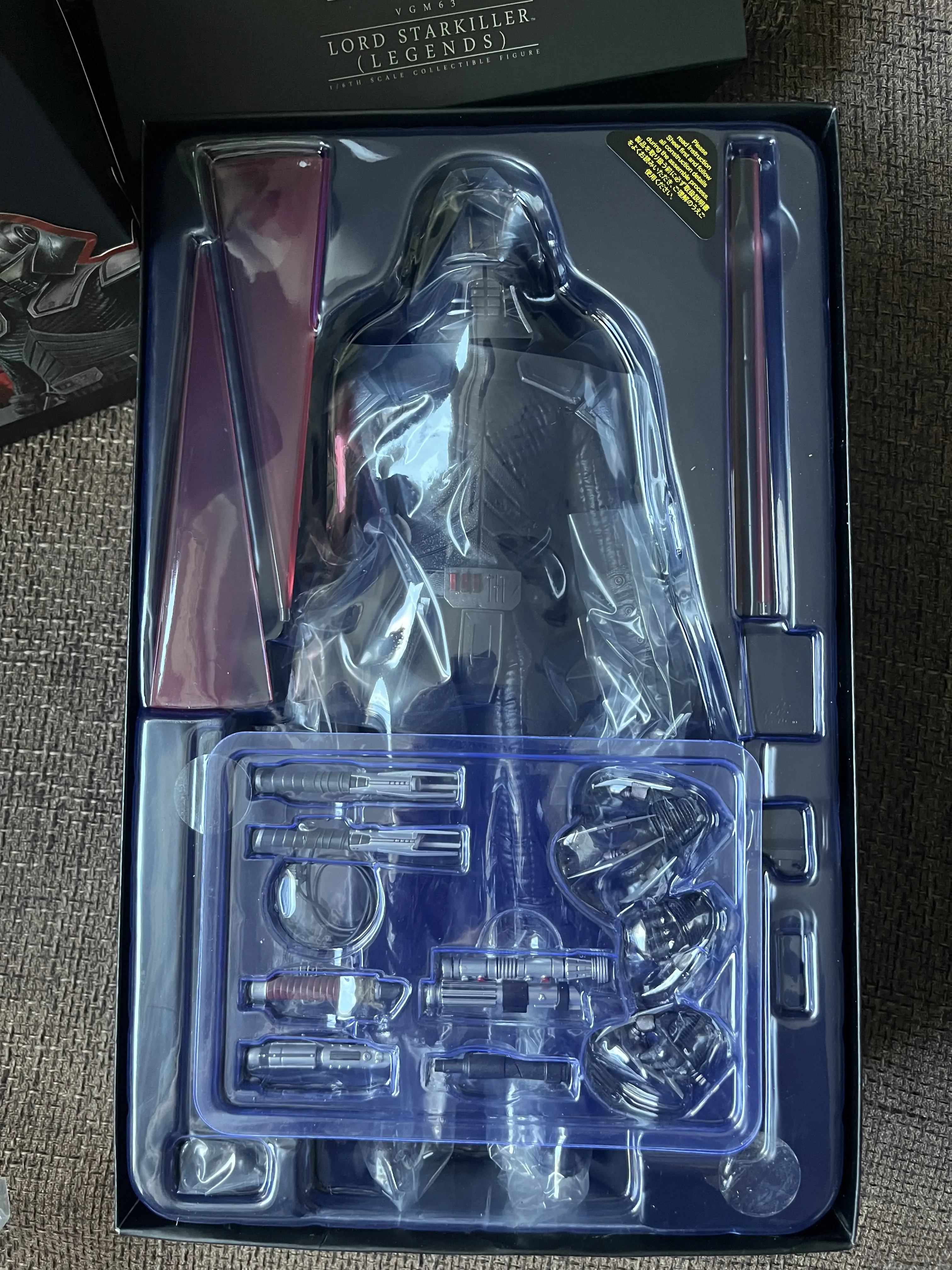 Star Wars Legends Videogame Masterpiece Akcijska Figura 1/6 Lord Starkiller 31 cm fotografija izdelka