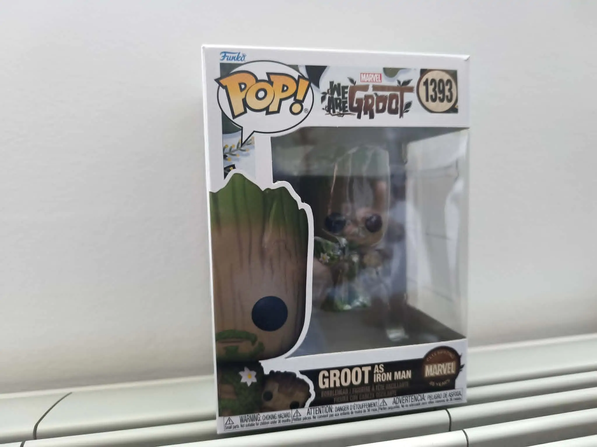 Funko POP figurica Marvel We Are Groot - Groot kot Iron Man fotografija izdelka
