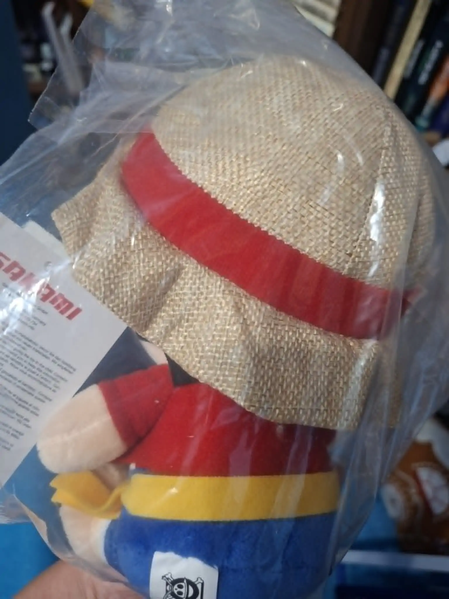 Plišasta figura One Piece Monkey D. Luffy Gear 5 New World Ver. 20 cm fotografija izdelka
