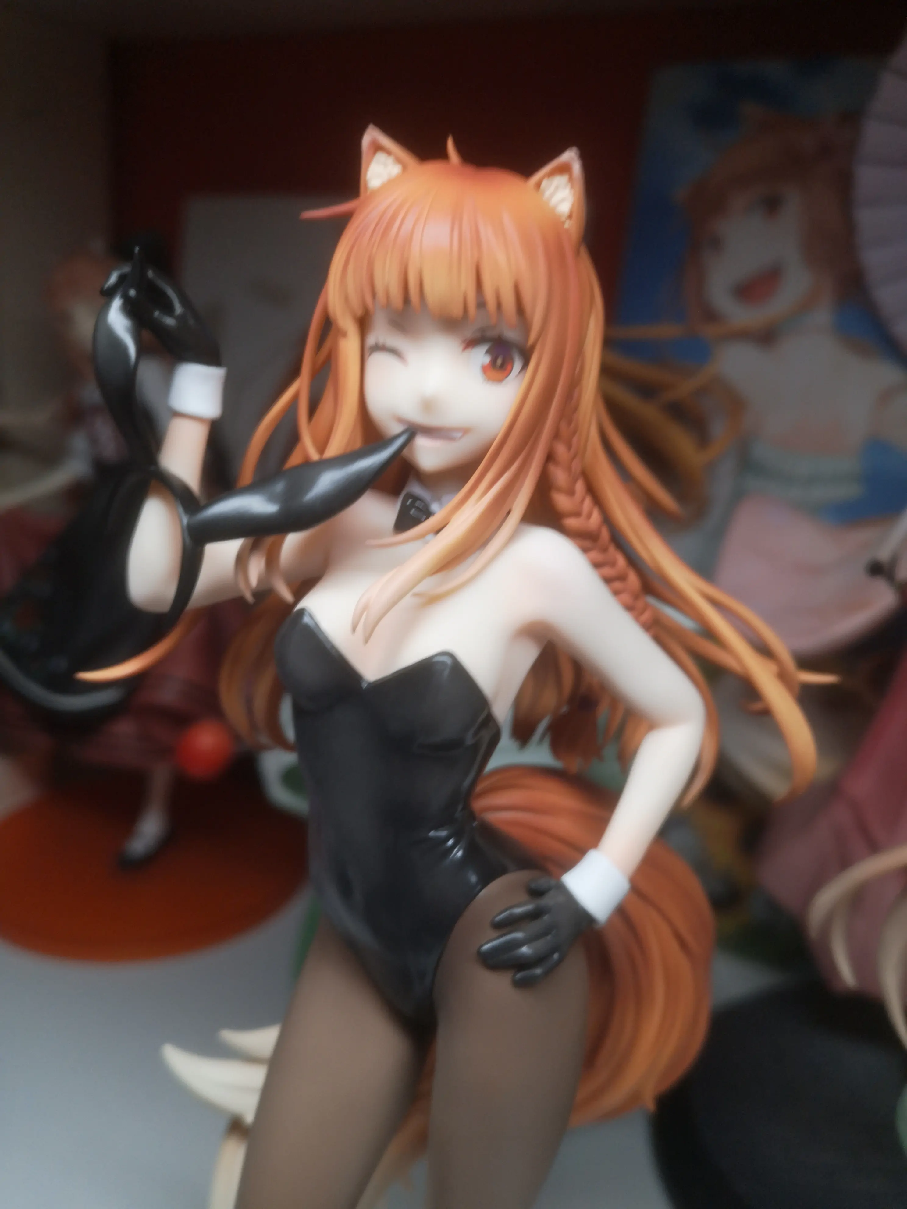 Spice and Wolf: Merchant Meets the Wise Wolf PVC Kip 1/7 Holo Light Novel bunny Ver. illustration by Jyuu Ayakura 23 cm fotografija izdelka