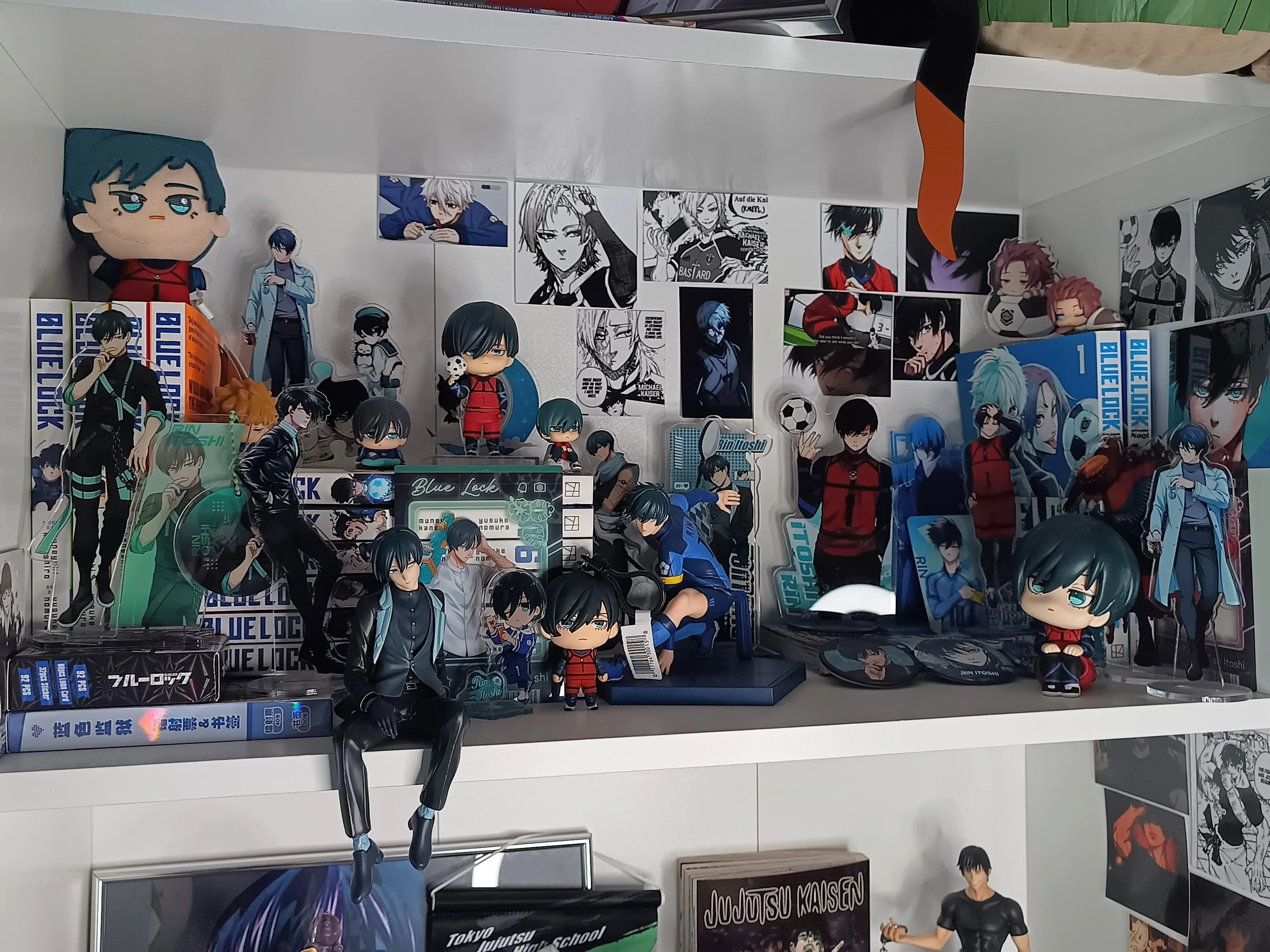 Blue Lock Yoichi Rin Itoshi figura 13 cm fotografija izdelka