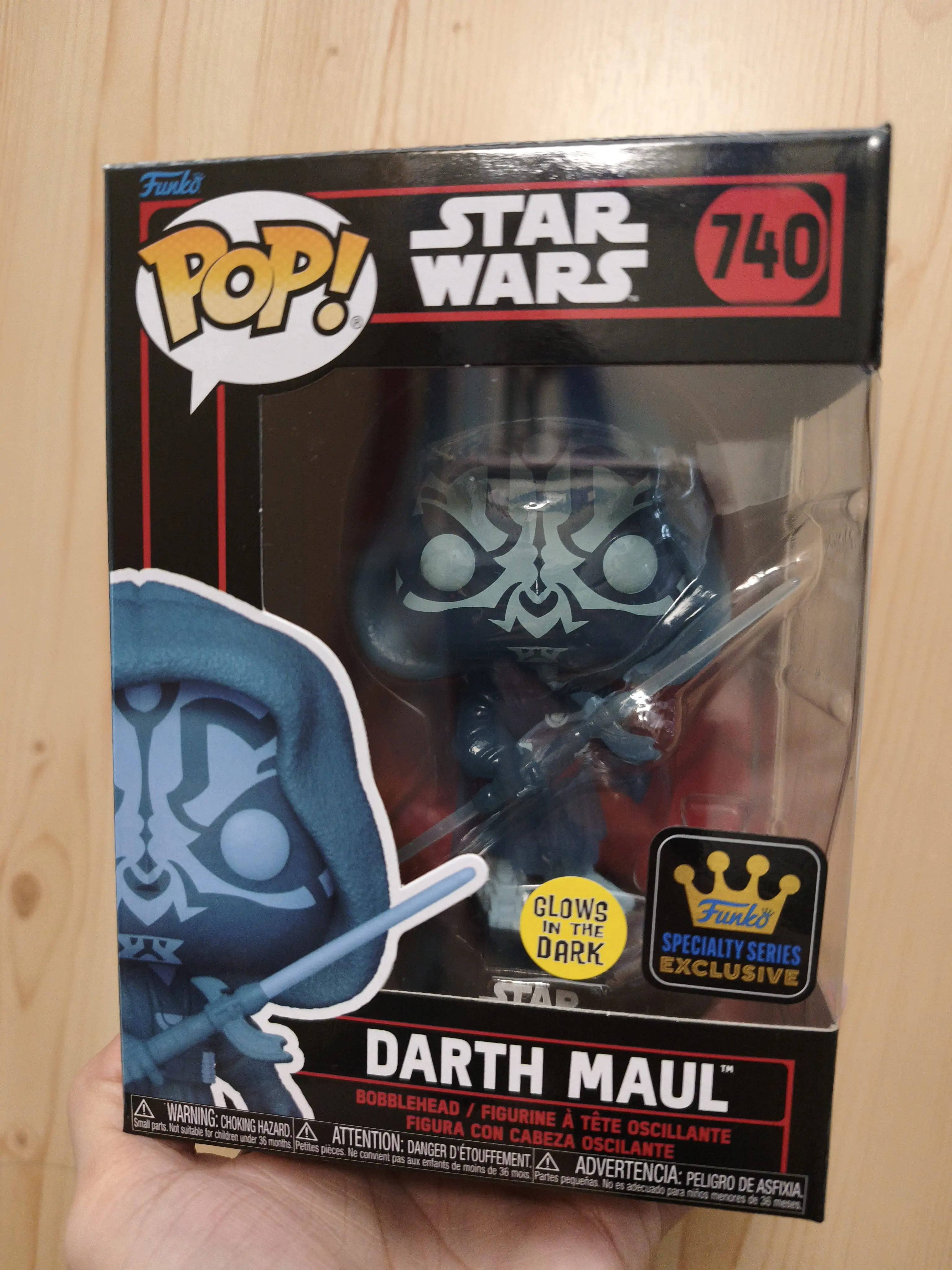 Funko POP figurica Star Wars Darth Maul Exclusive fotografija izdelka