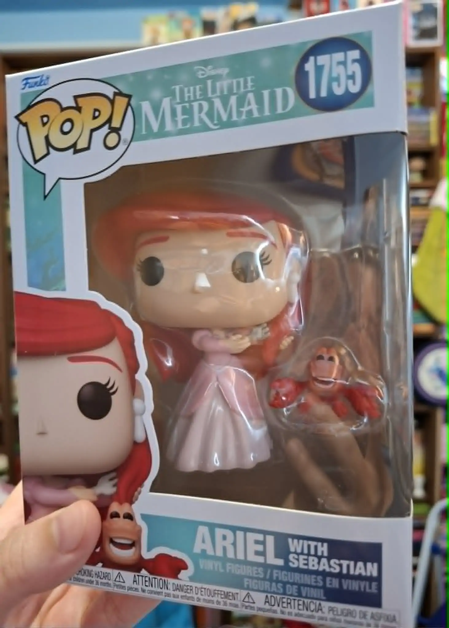 Funko POP figura Disney Buddy Ariel with Sebastian fotografija izdelka