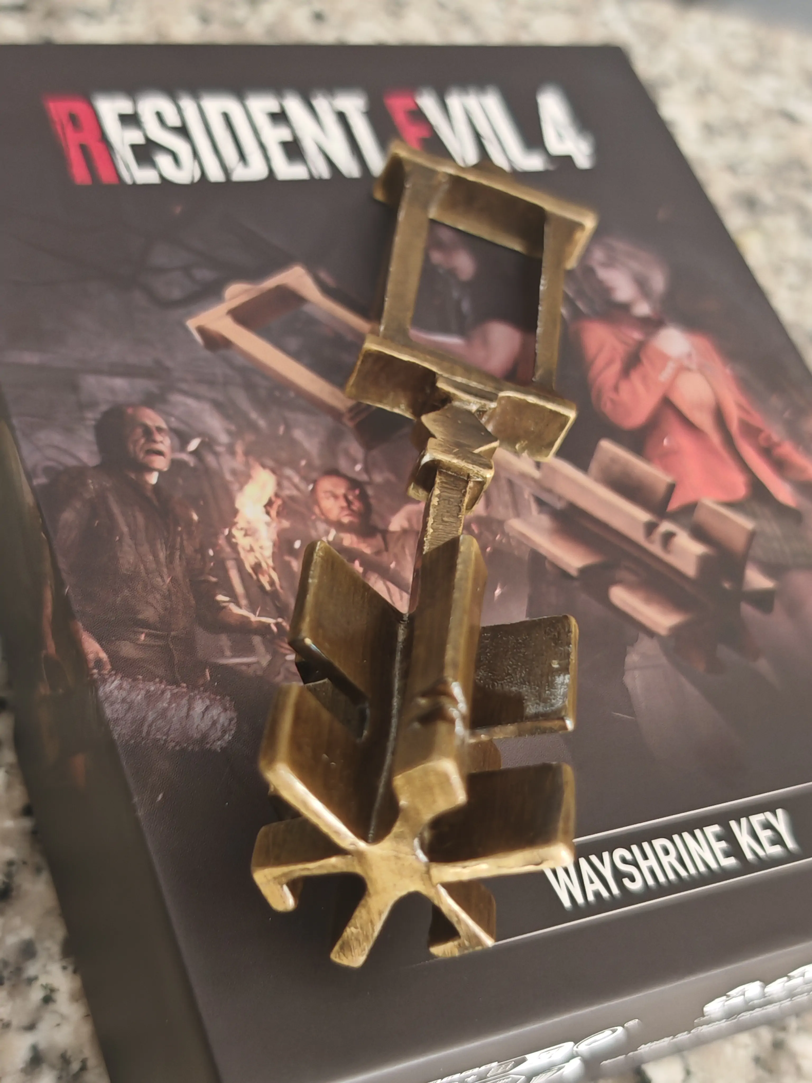 Resident Evil 4 Replika 1/1 Ključ Svetišča fotografija izdelka