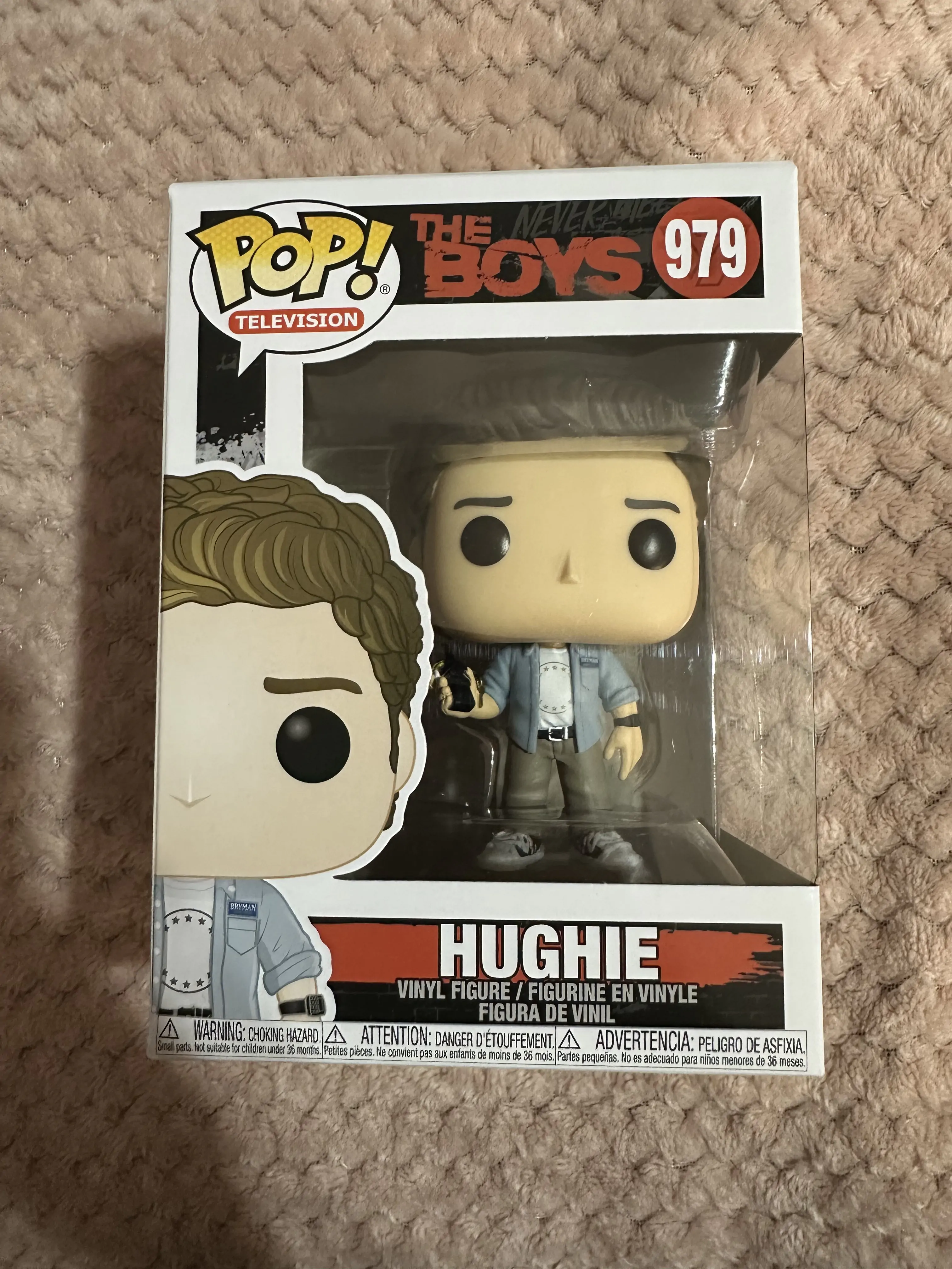 The Boys POP! TV Vinil Figura Hughie 9 cm fotografija izdelka