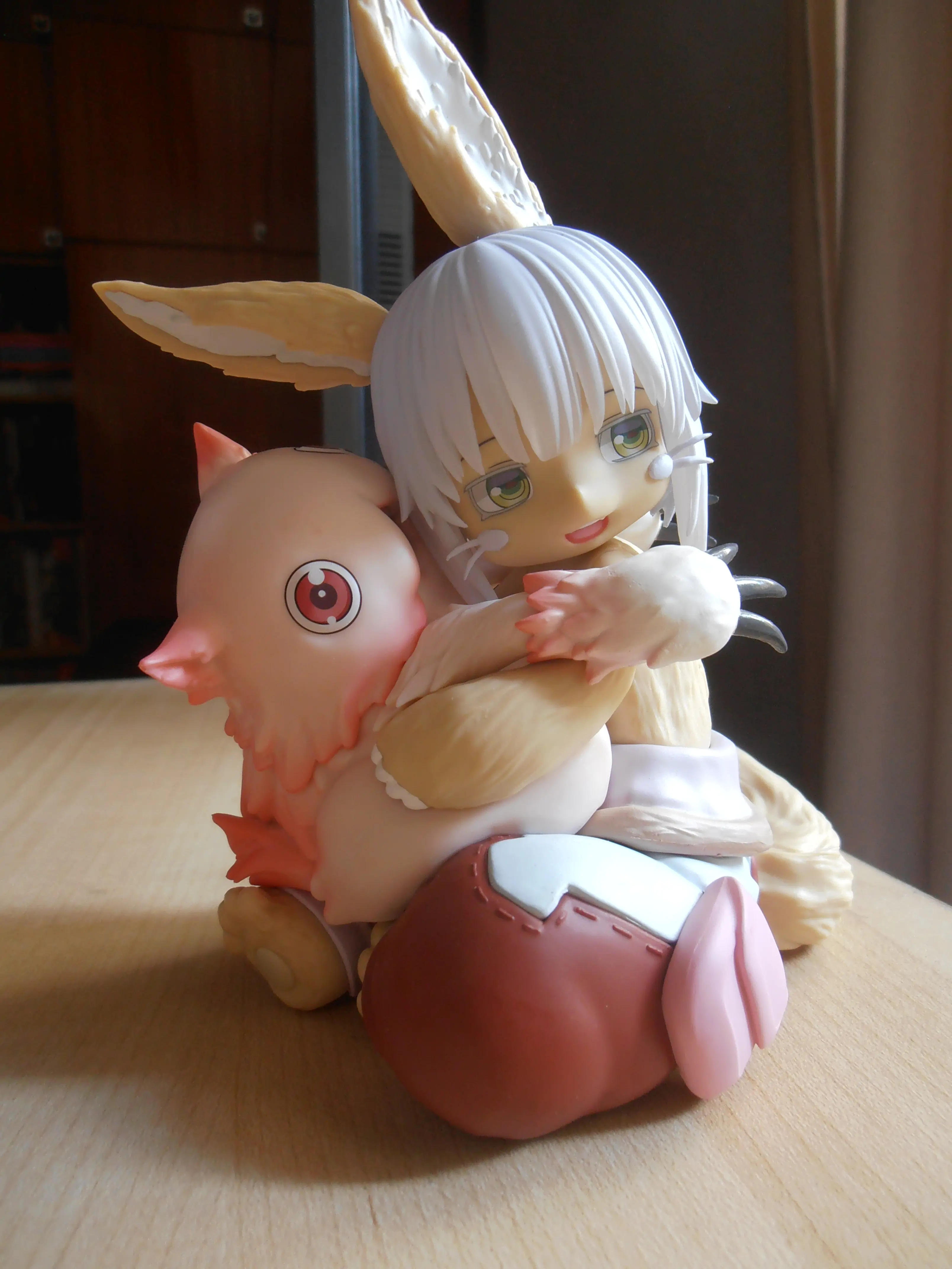 Made in Abyss: The Golden City of the Scorching Sun PVC Kip Namizna Srčkana Figura Nanachi & Mitty Reissue 13 cm fotografija izdelka