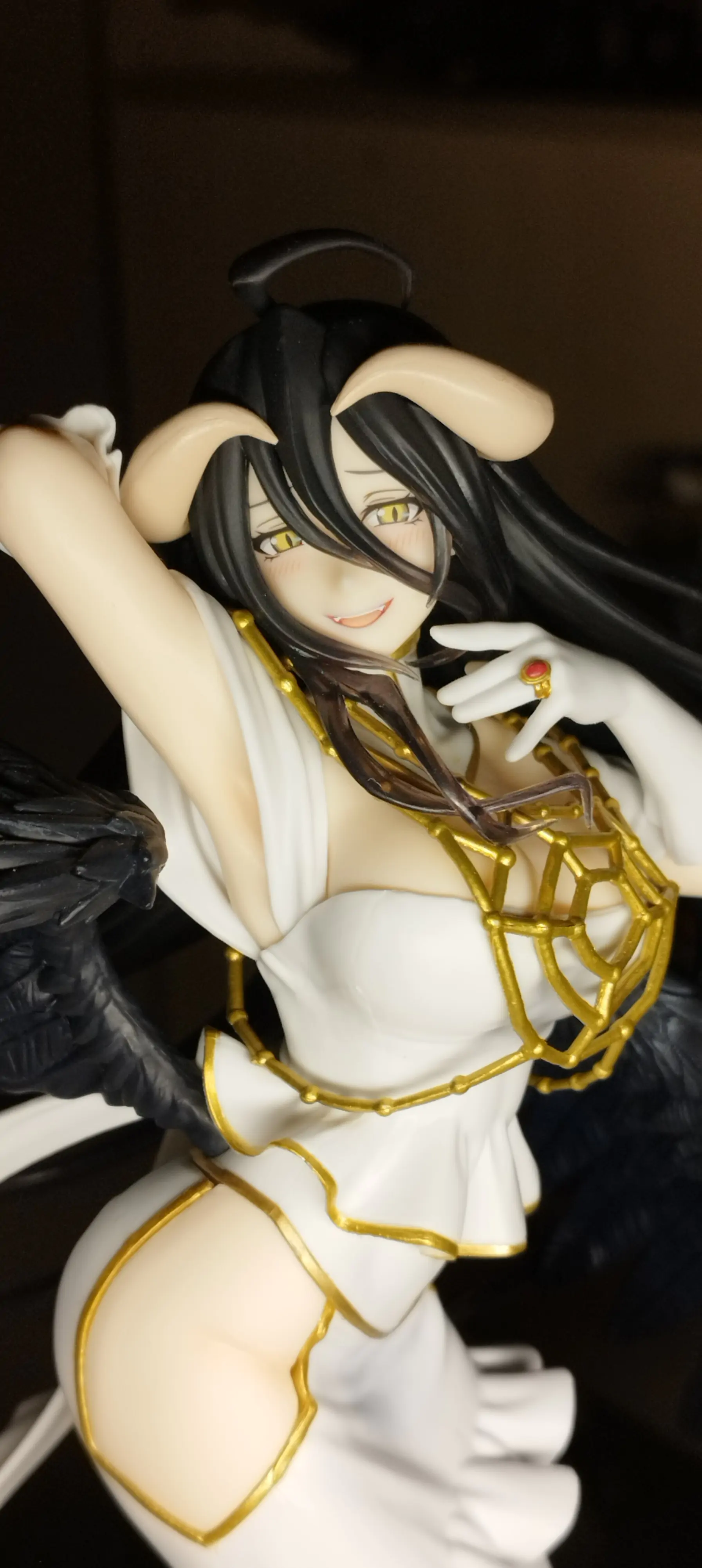 Overlord T-most PVC kip Albedo Pure White Devil Ver. 29 cm fotografija izdelka
