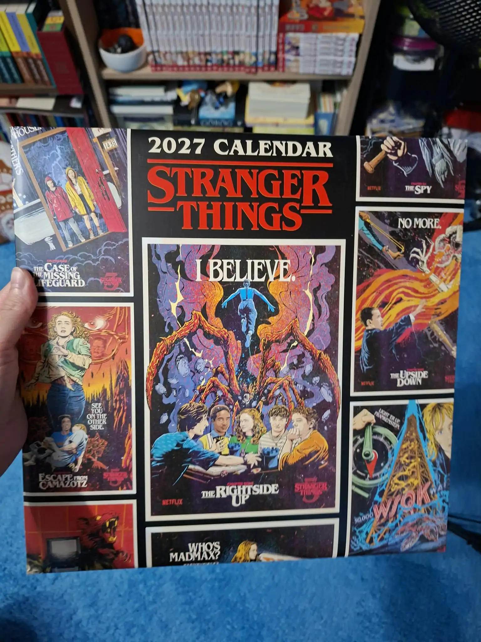 Stranger Things Stenski koledar 2027 30 x 30 cm fotografija izdelka