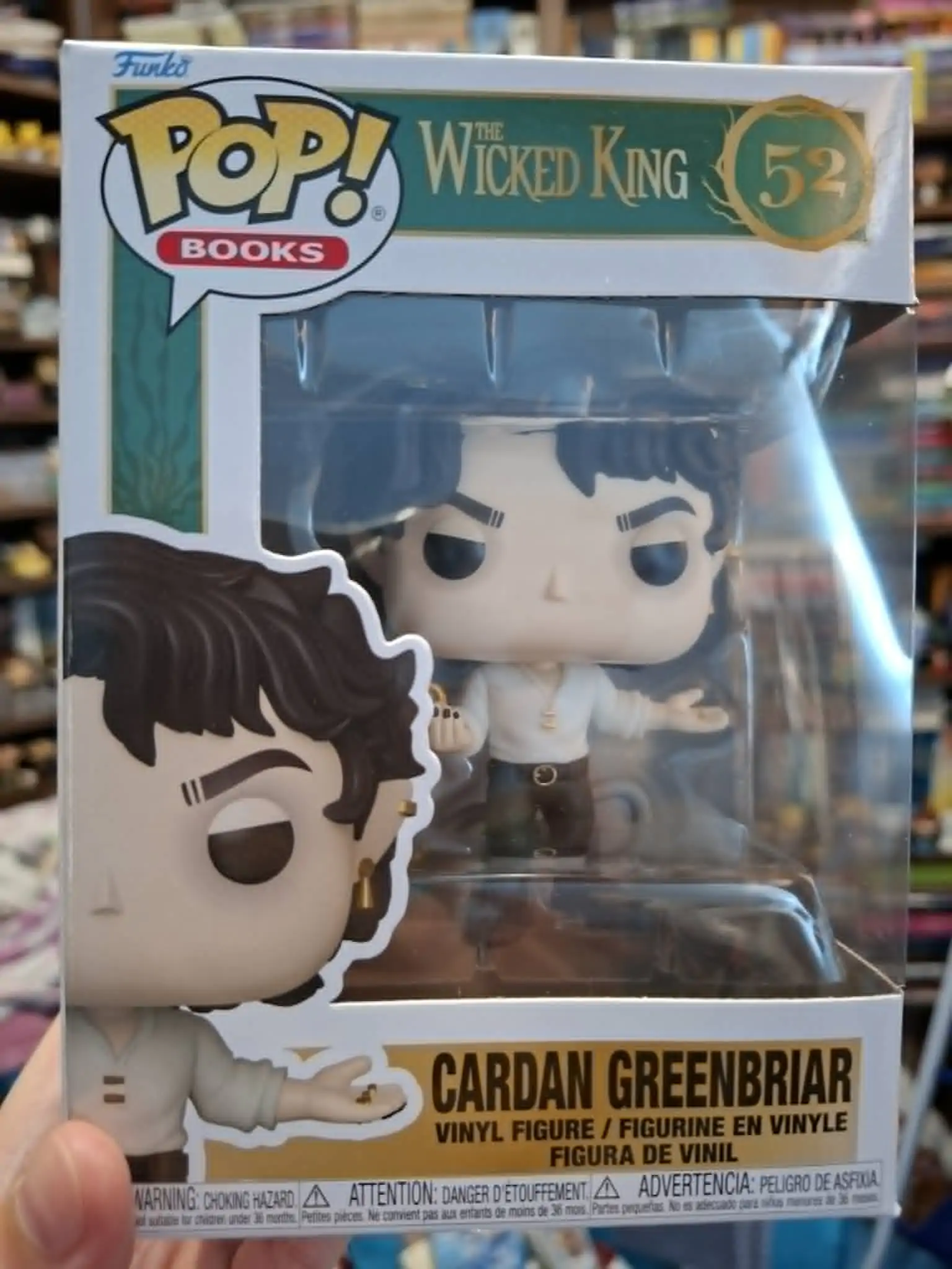 Funko POP figurica The Folk of the Air The Wicked King Cardan Greenbriar fotografija izdelka
