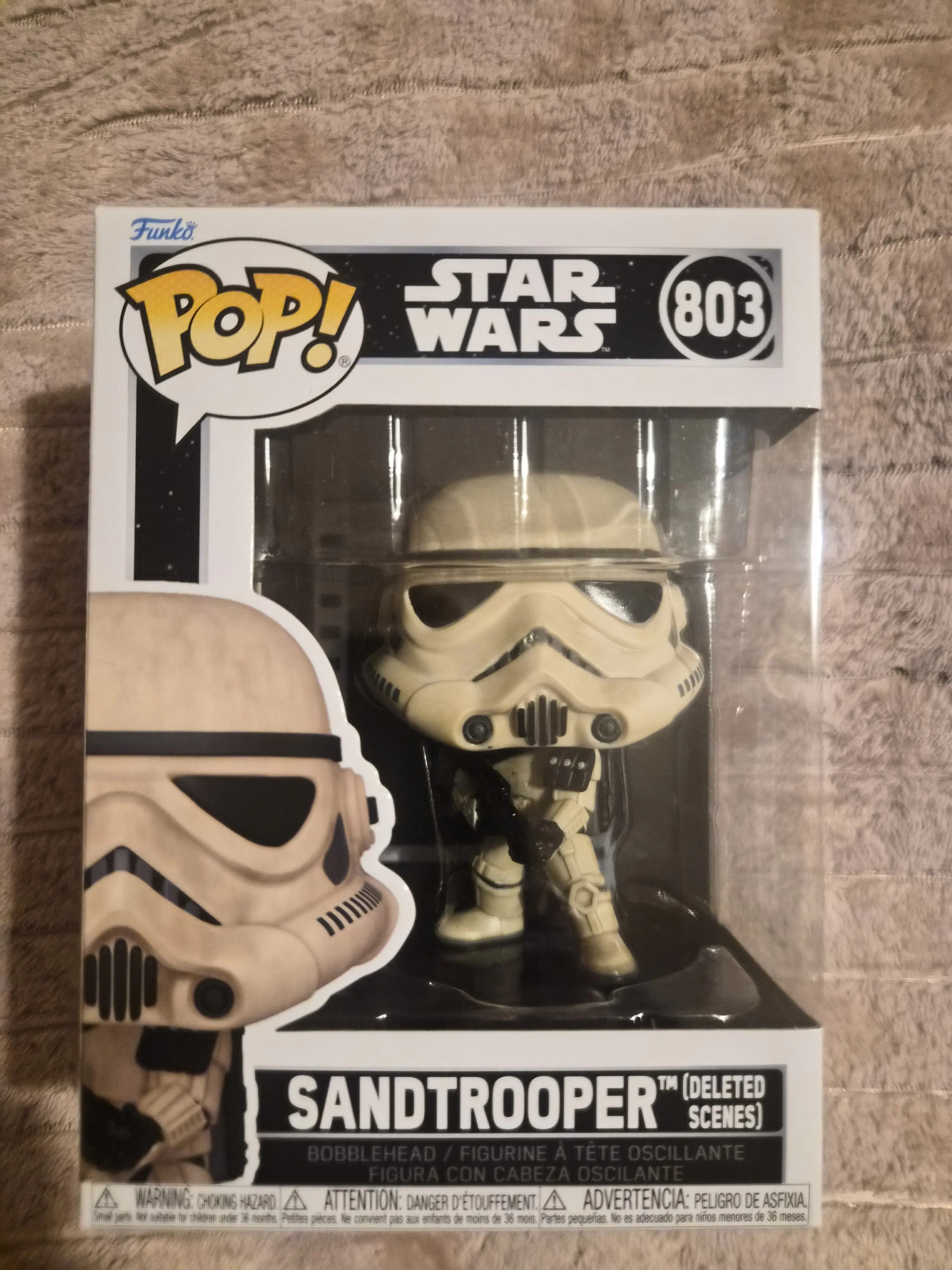 Star Wars Funko POP! Vinyl figurica z majajočo glavo Sandtrooper (Izbrisani prizori) 9 cm fotografija izdelka
