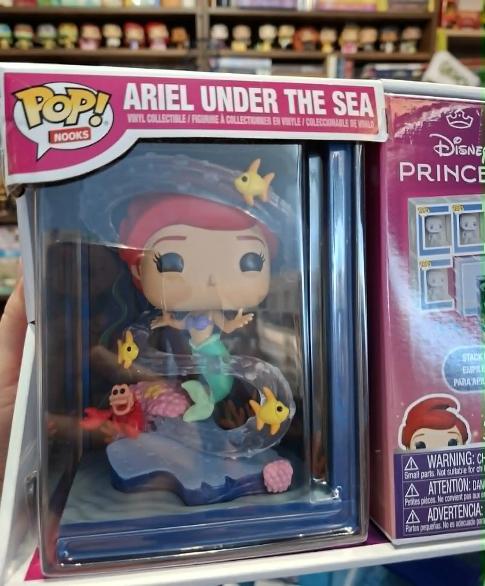 Funko POP figurica Nooks Disney Princess Ariel Under the Sea fotografija izdelka