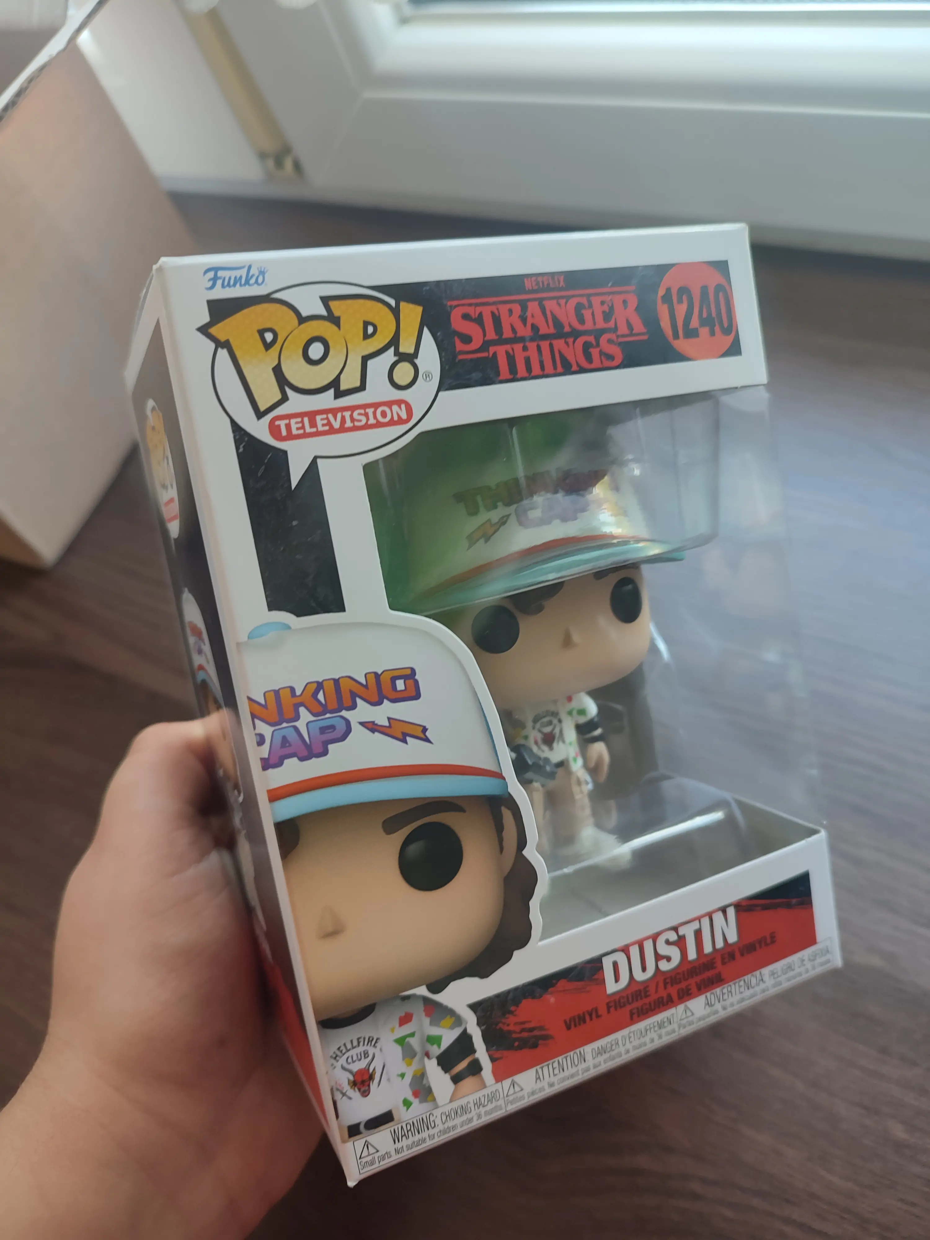 Stranger Things POP! TV Vinil Figurica Dustin 9 cm fotografija izdelka