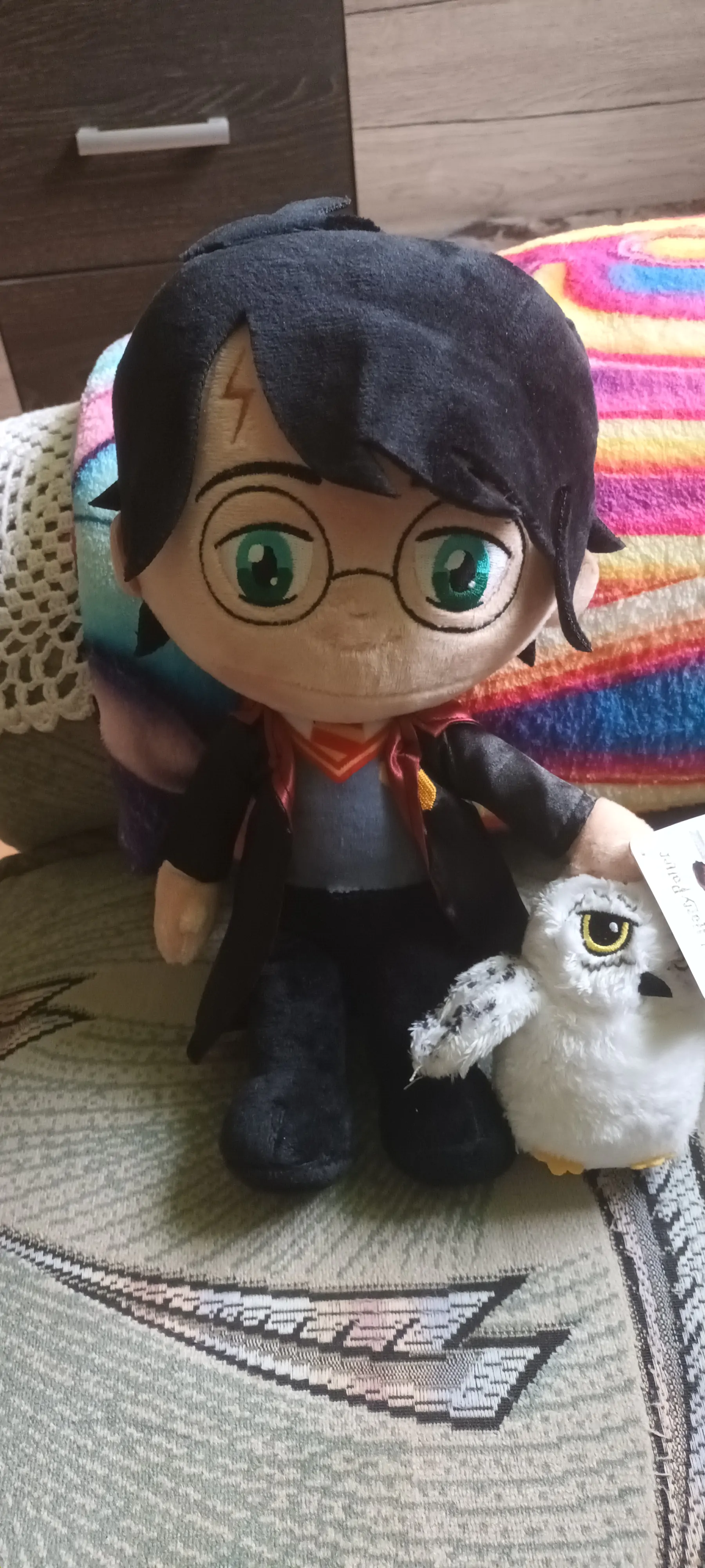 Harry Potter &amp; Hedwig plišasta igrača 29cm fotografija izdelka