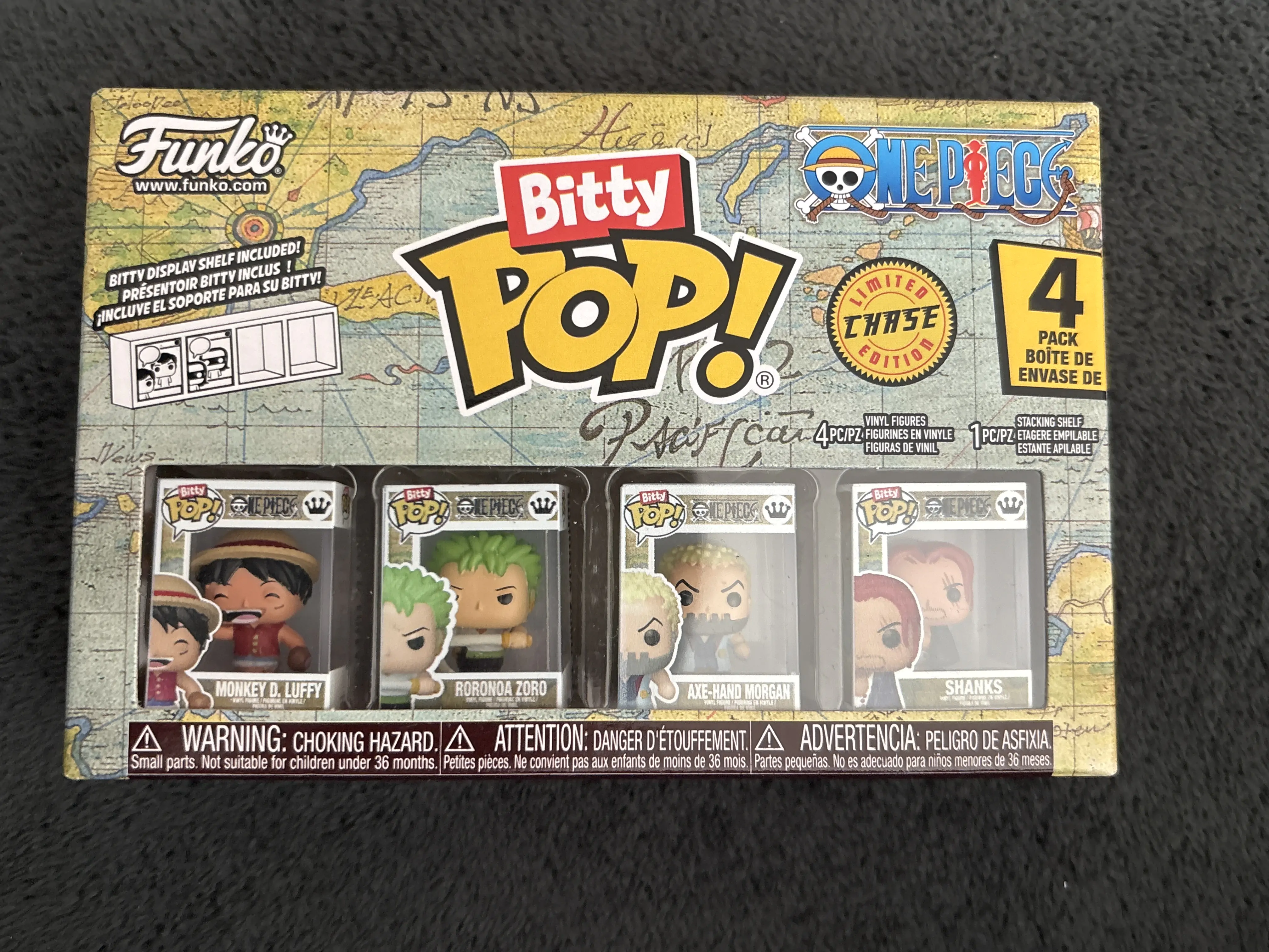 One Piece Bitty Funko POP! vinilna figura, komplet 4-ih Luffy fotografija izdelka