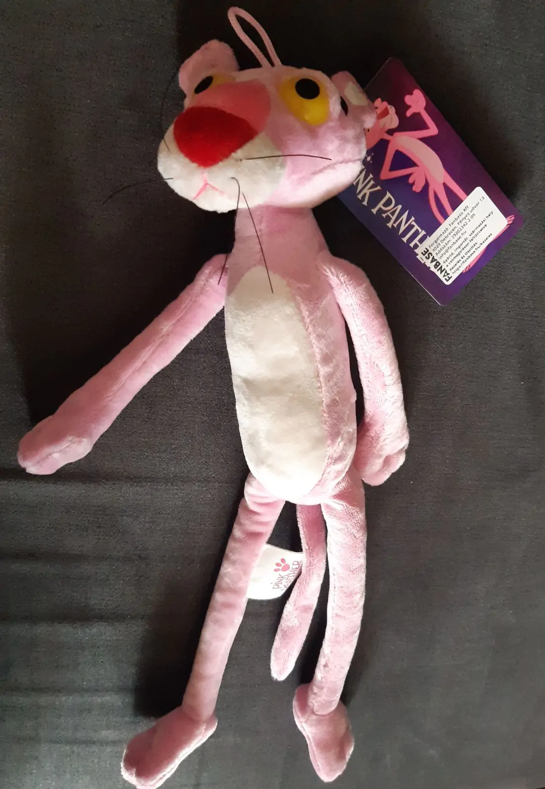 Pink Panther mehak plišast toy 30 cm fotografija izdelka