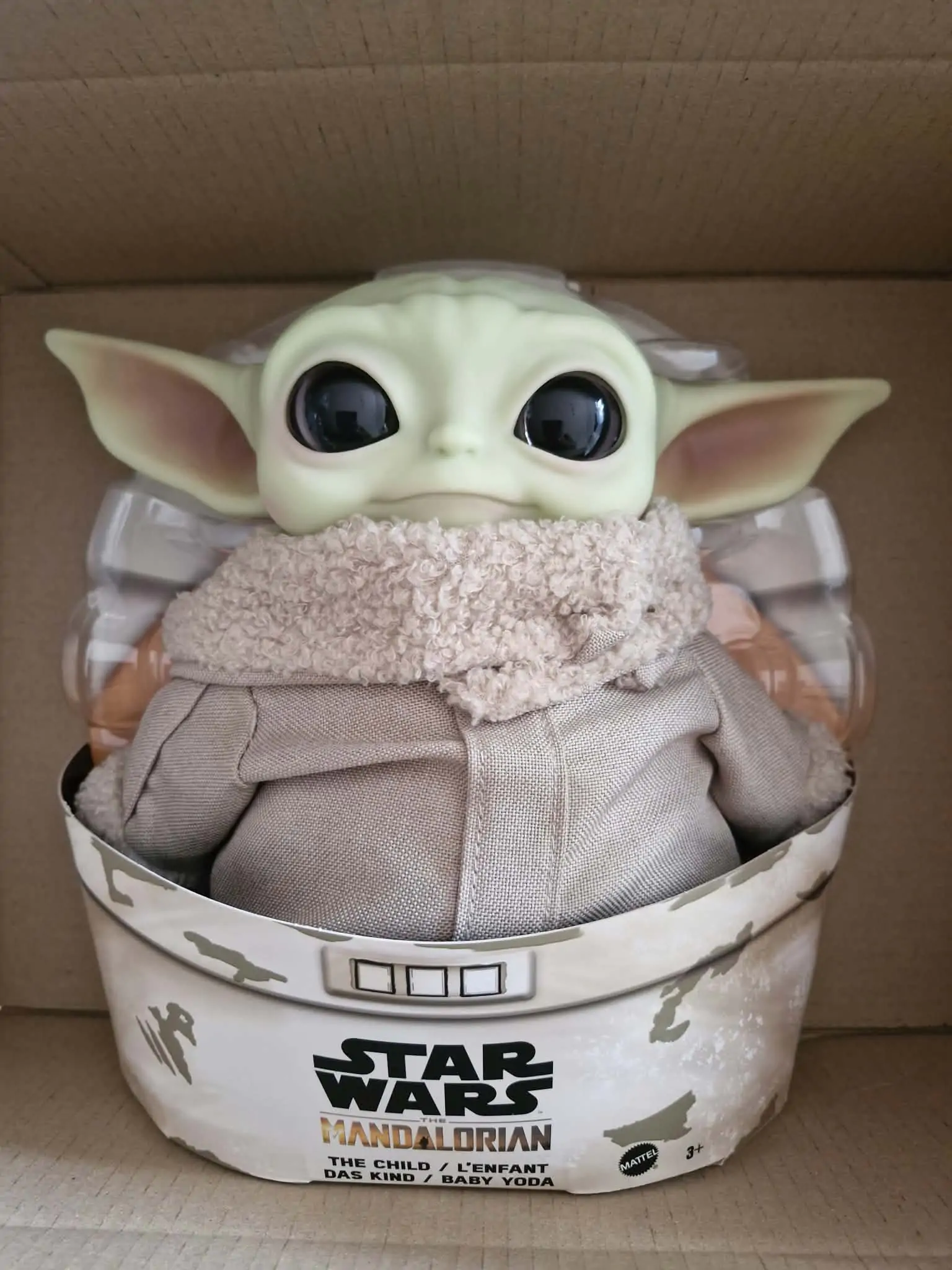 Star Wars The Mandalorian The Child Grogu pliš 28 cm fotografija izdelka