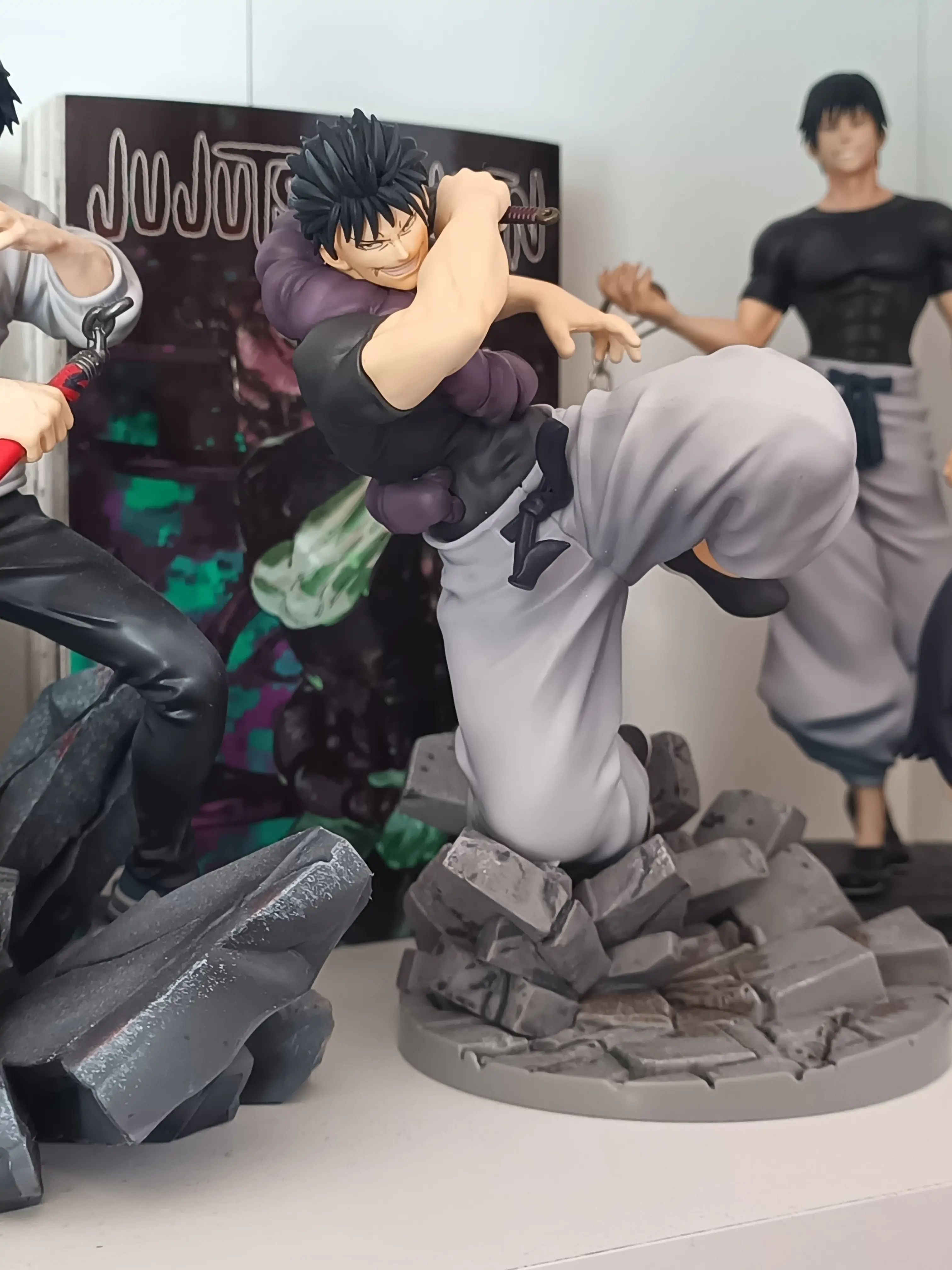 Jujutsu Kaisen Luminasta PVC kip Toji Fushiguro Heavenly Restriction 18 cm fotografija izdelka