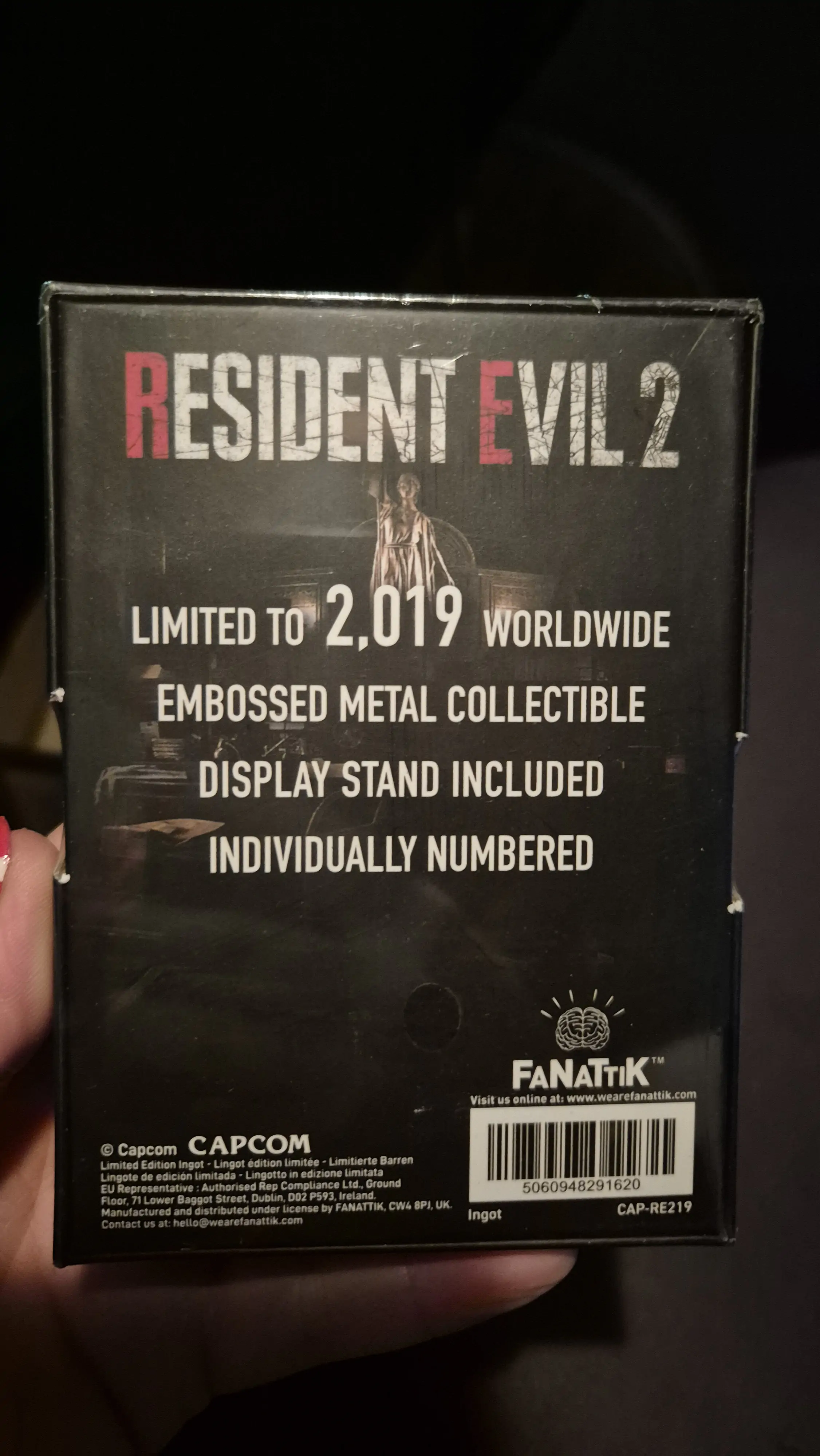 Resident Evil 2 Zbirateljska Odlitek Leon S. Kennedy Limited Edition fotografija izdelka