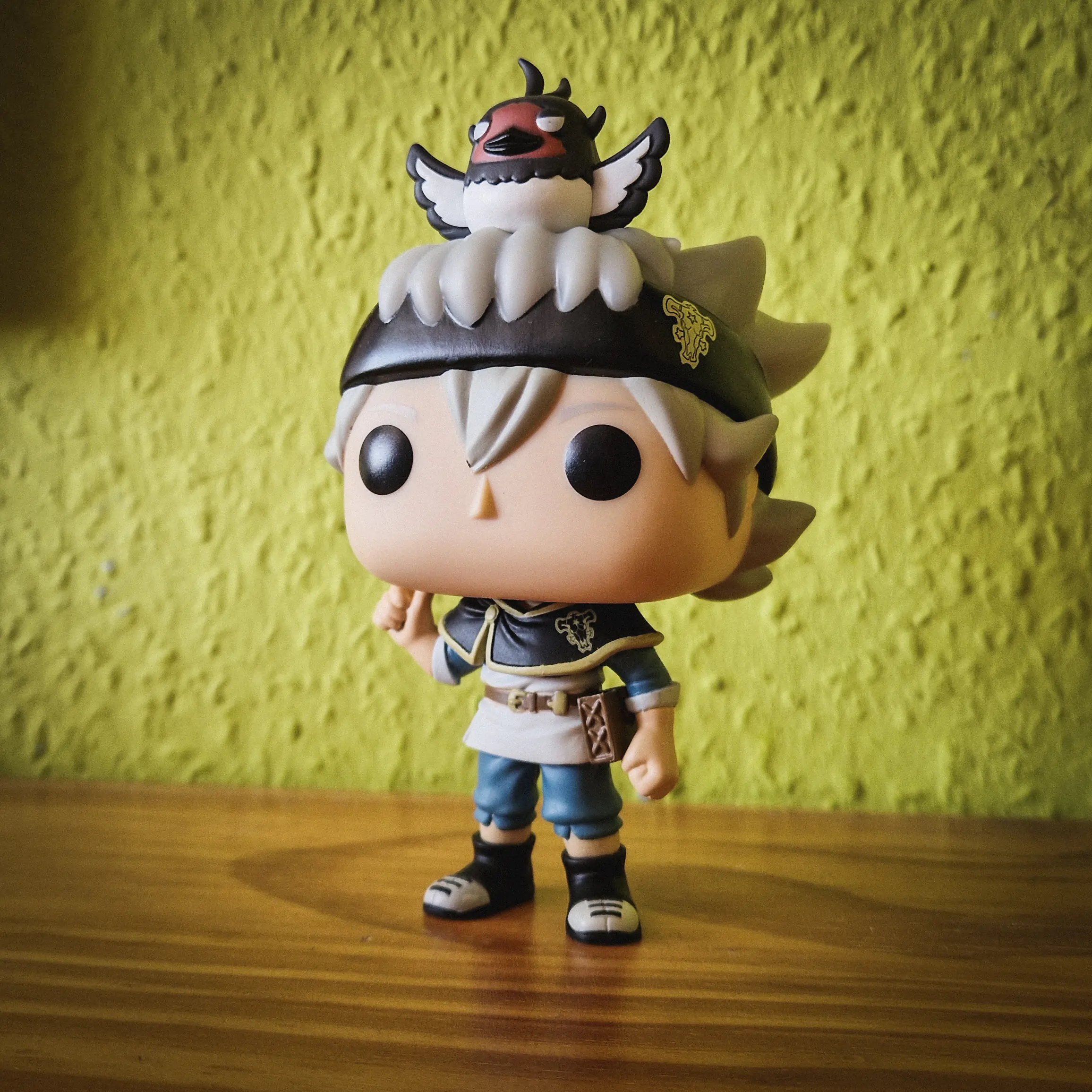 Black Clover POP! Animation Vinyl Figurica Asta z Nero 9 cm fotografija izdelka
