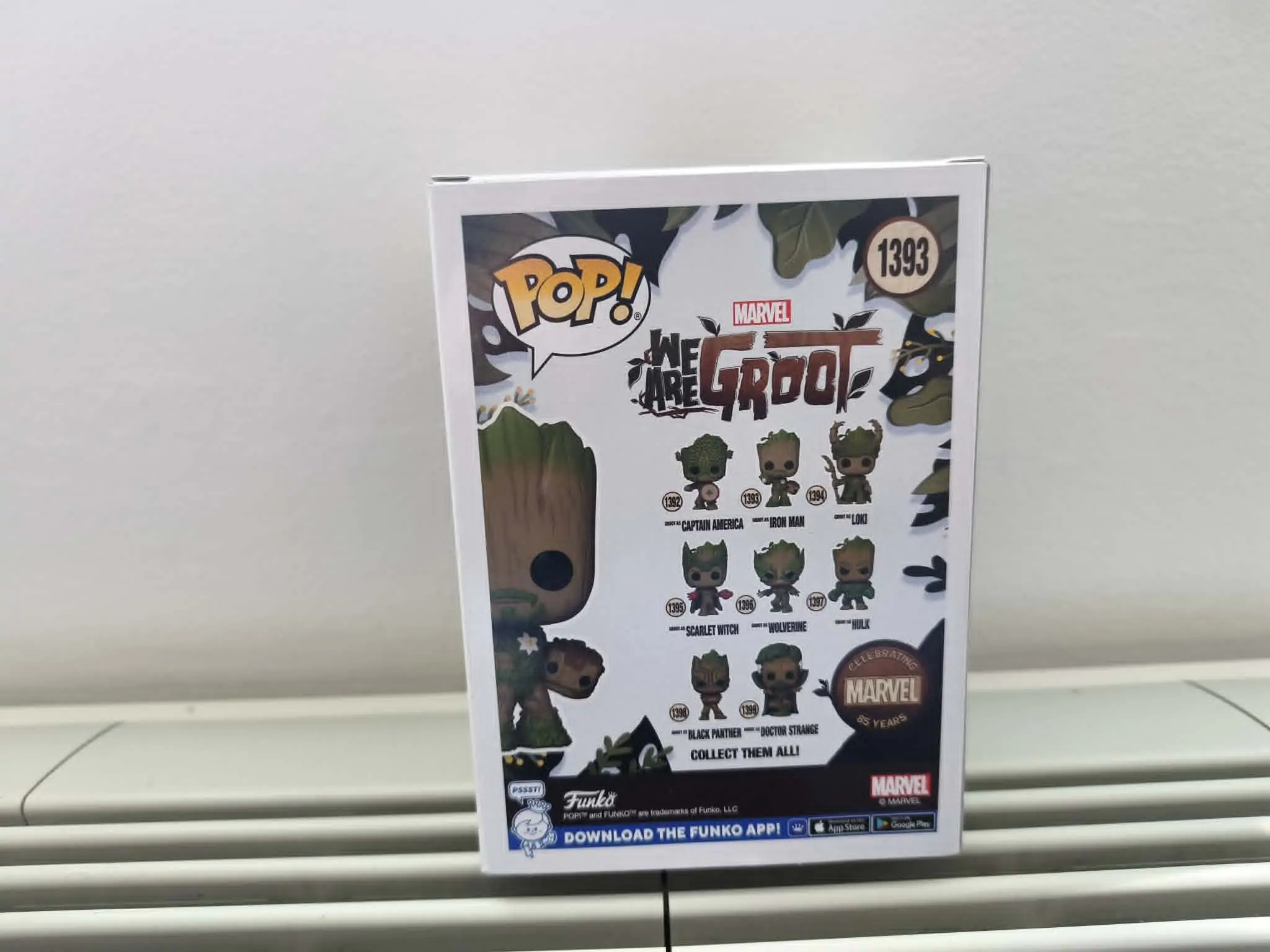 Funko POP figurica Marvel We Are Groot - Groot kot Iron Man fotografija izdelka