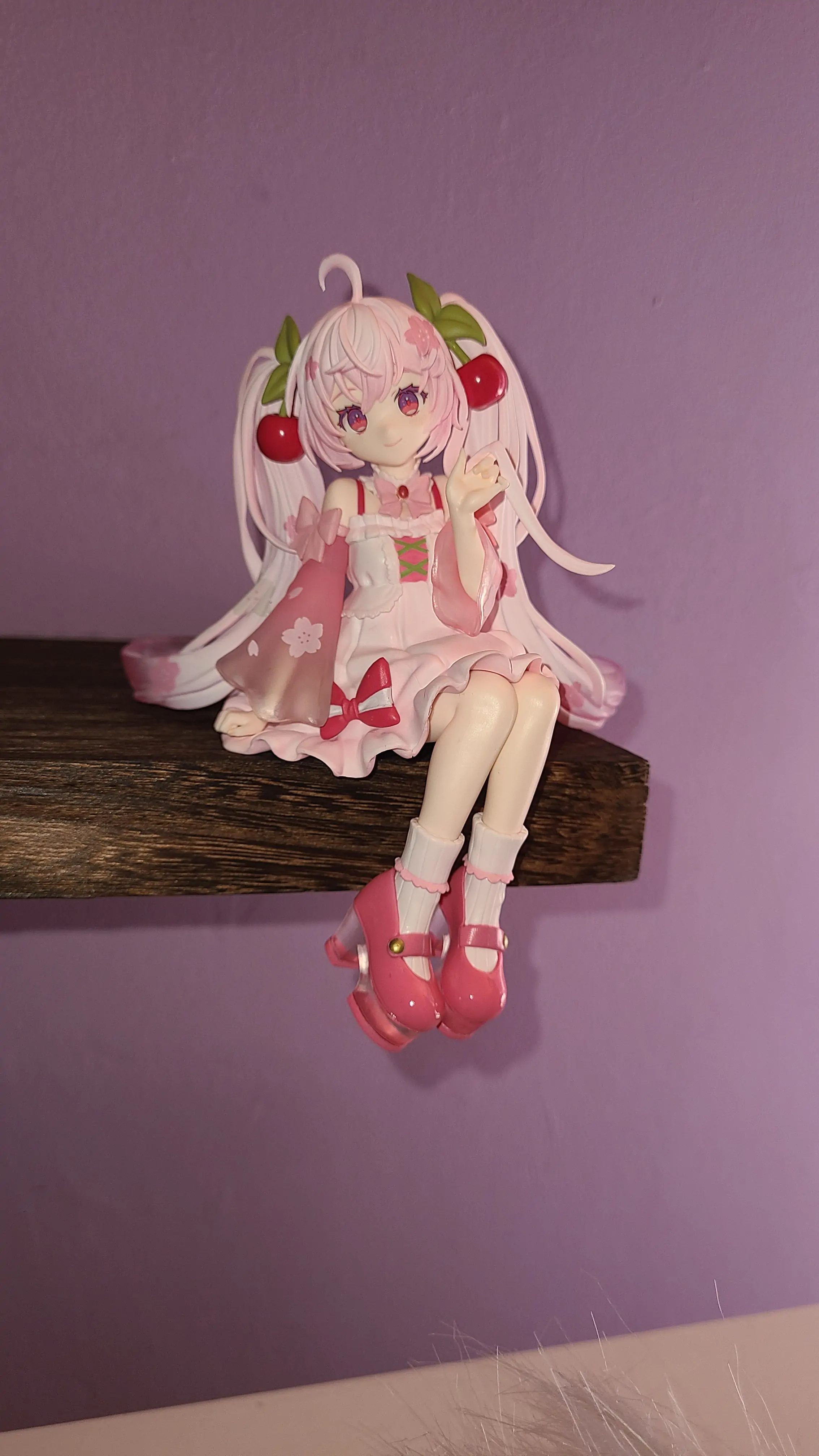Hatsune Miku Držalo za testenine PVC Figura Sakura Miku 2025 14 cm fotografija izdelka