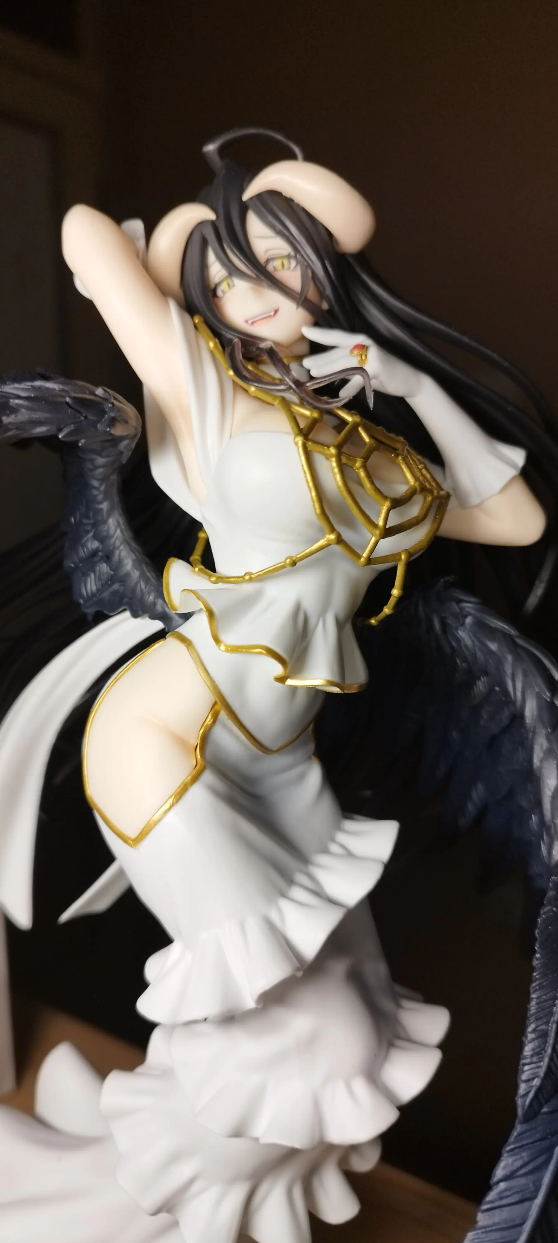 Overlord T-most PVC kip Albedo Pure White Devil Ver. 29 cm fotografija izdelka