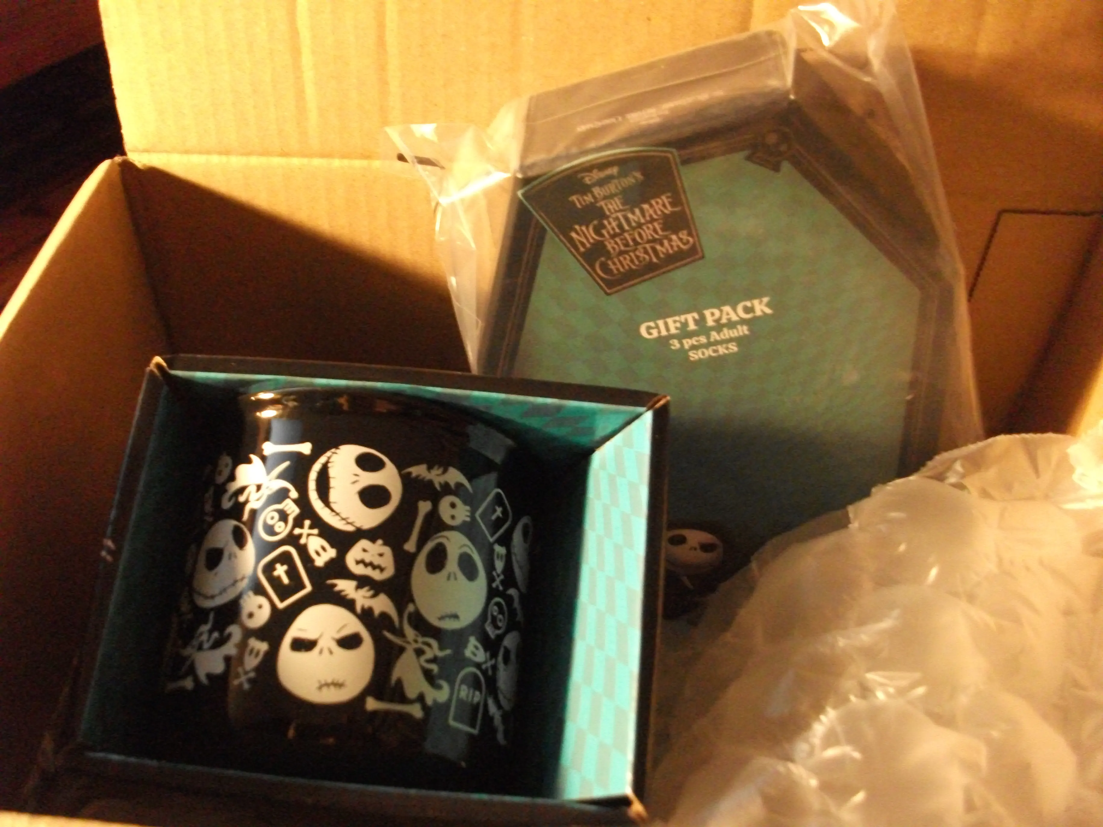 Nightmare before Christmas Nogavice 3-pack 38-45 fotografija izdelka