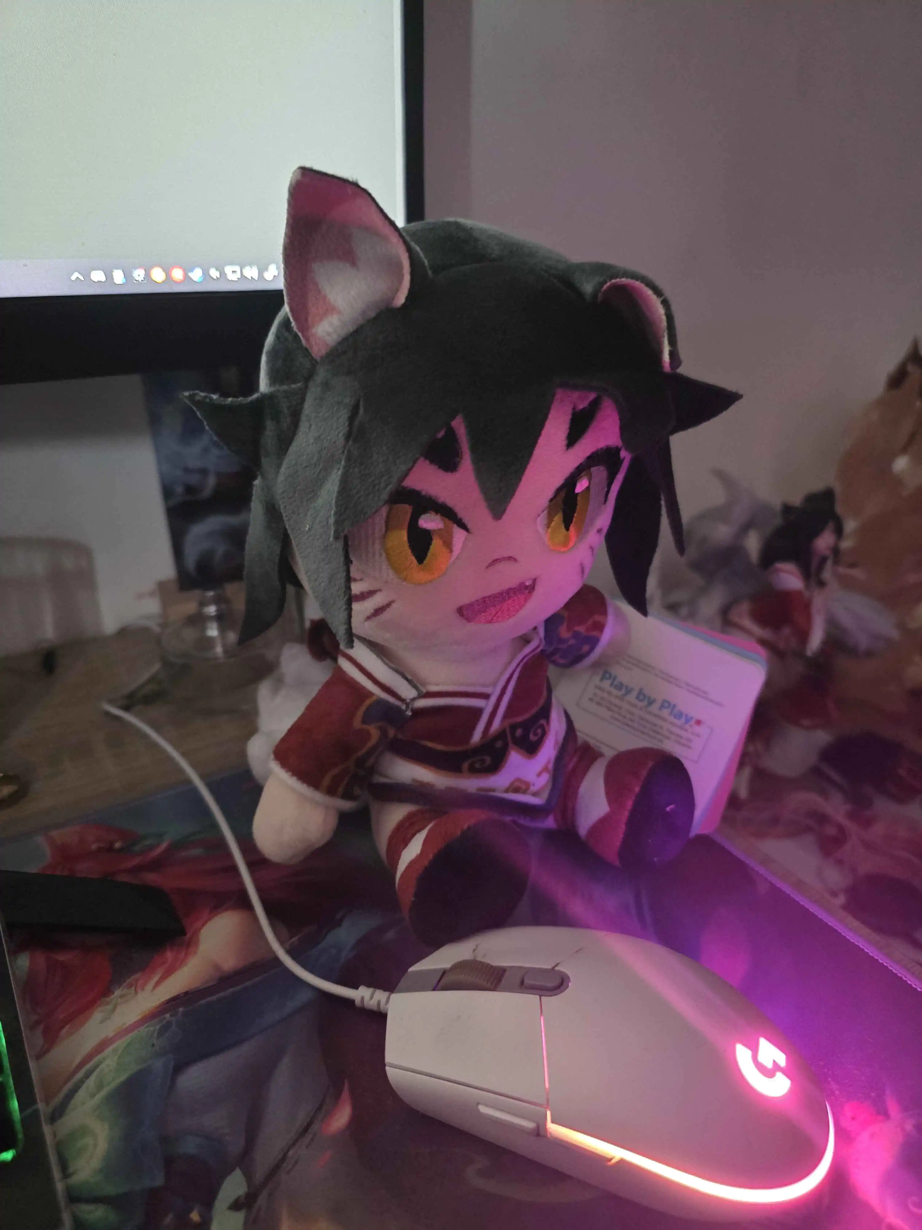 League of Legends Champions Ahri plišasta igrača 21 cm fotografija izdelka