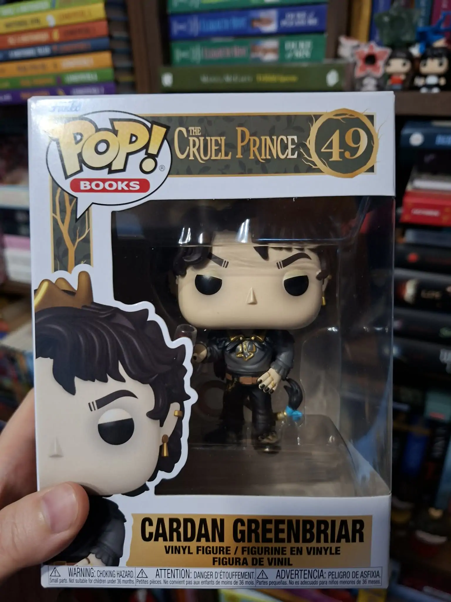 Funko POP figura The Folk of the Air The Cruel Prince Cardan Greenbriar fotografija izdelka