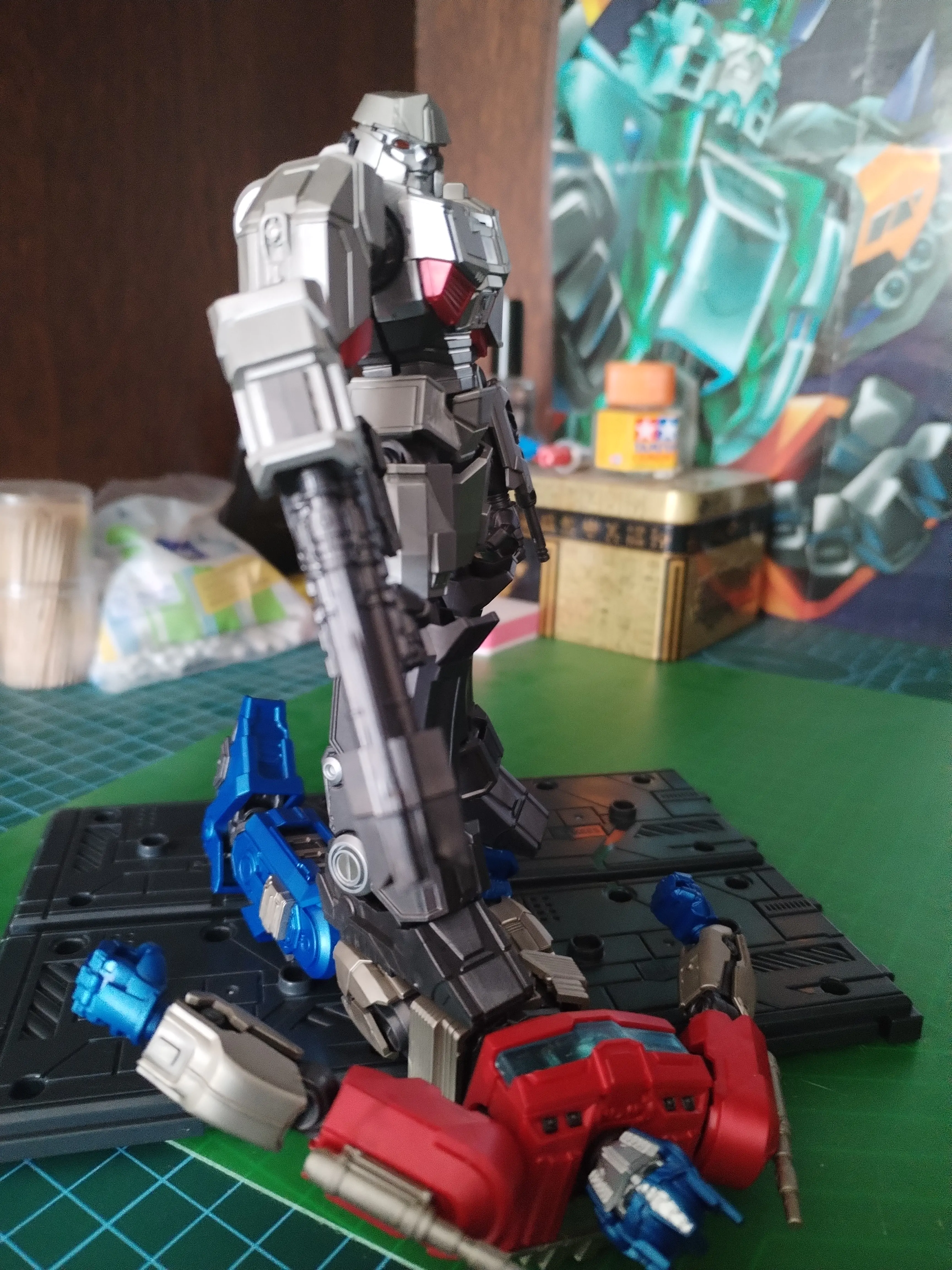 Transformers Blokees Plastični Model Komplet Classic Class 12 Megatron fotografija izdelka