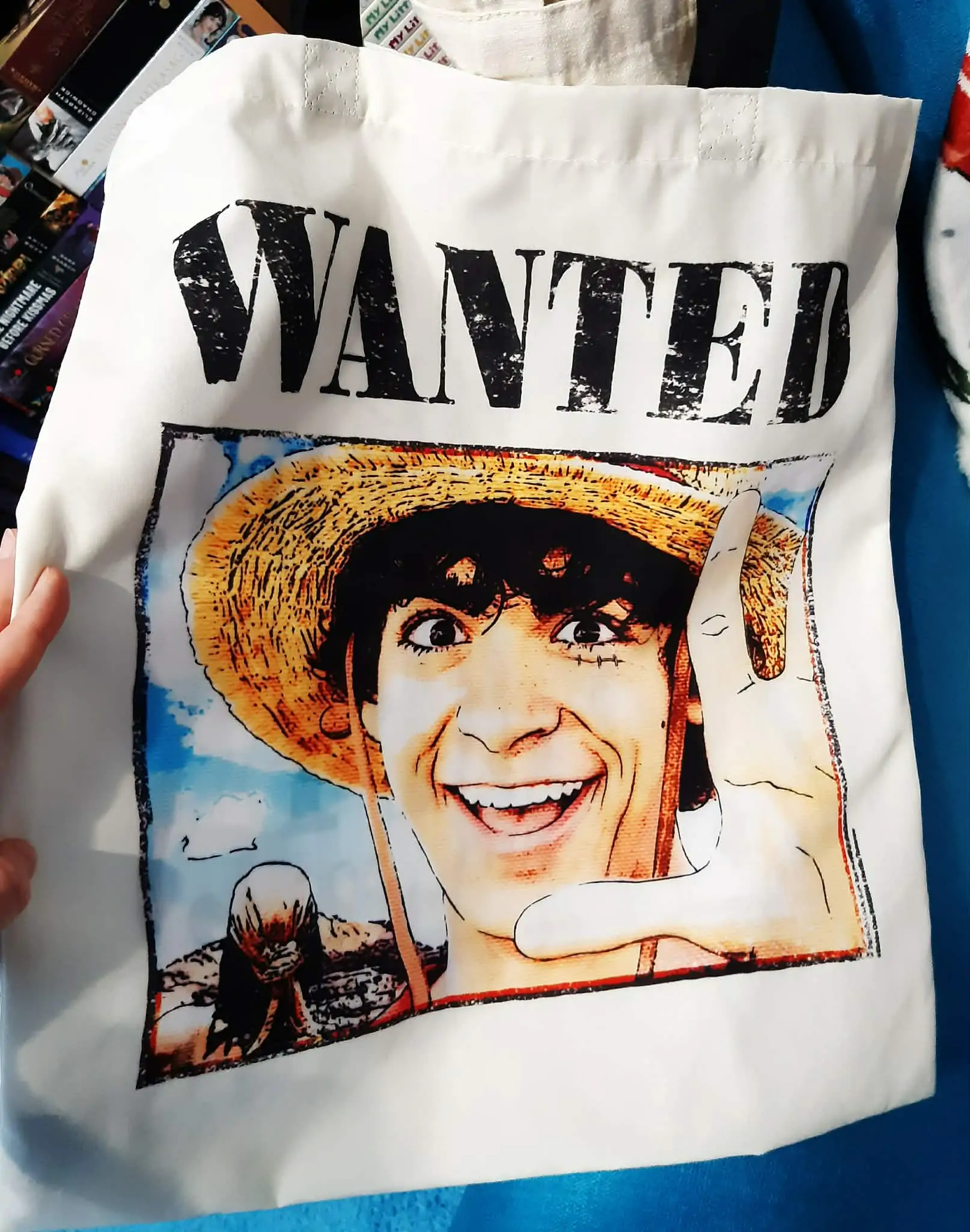 Tote Torba One Piece Wanted Luffy fotografija izdelka