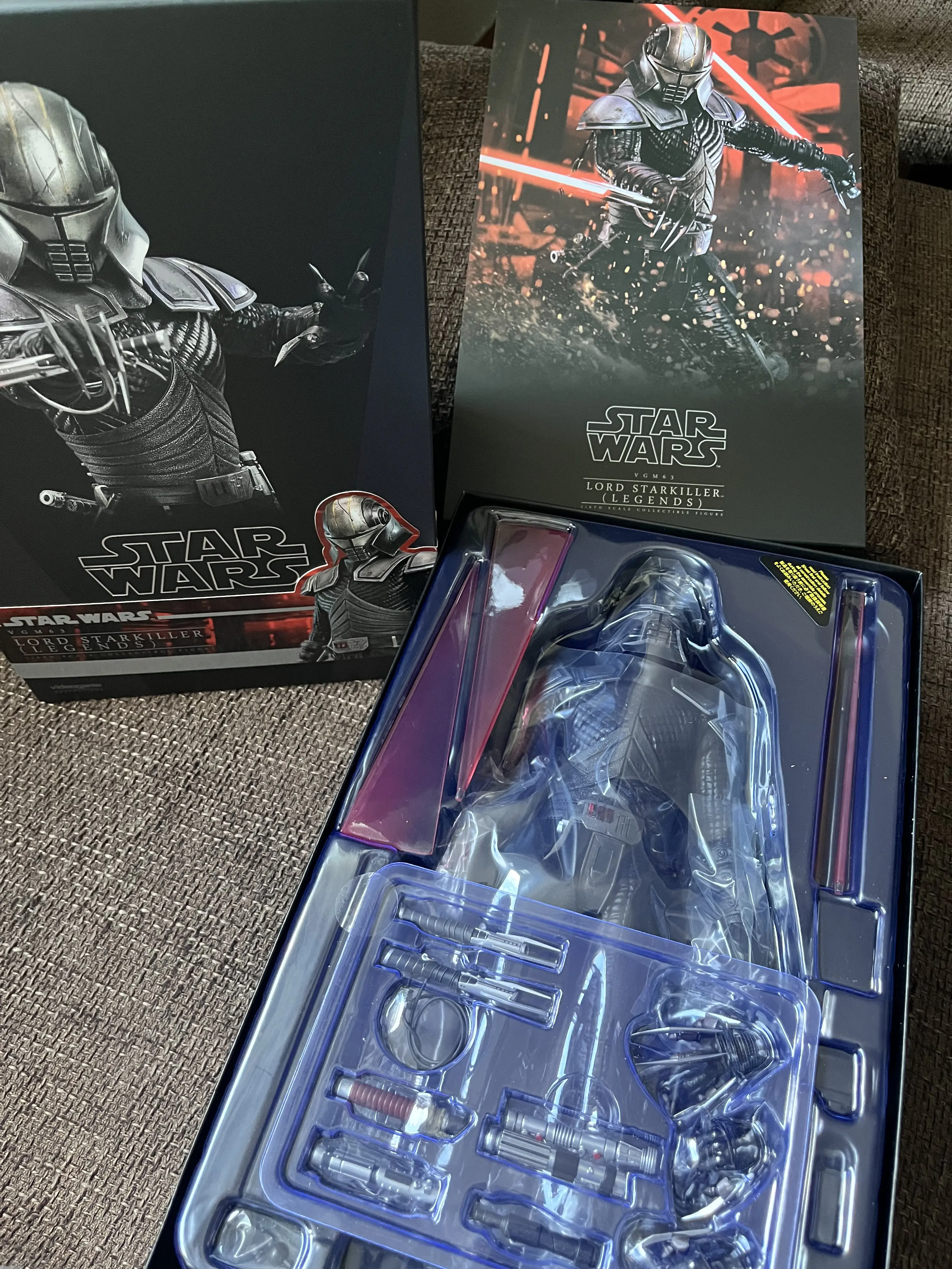 Star Wars Legends Videogame Masterpiece Akcijska Figura 1/6 Lord Starkiller 31 cm fotografija izdelka