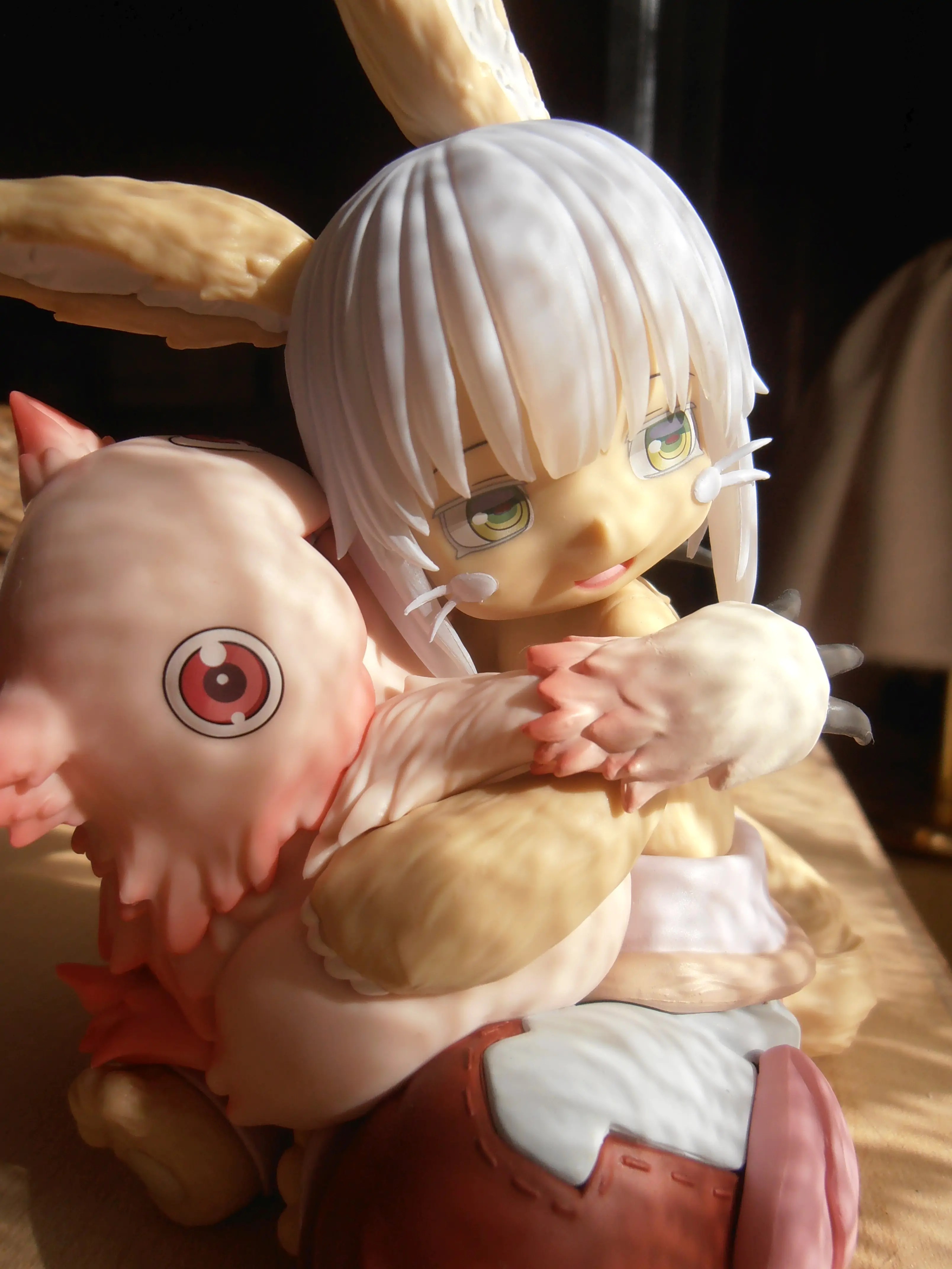 Made in Abyss: The Golden City of the Scorching Sun PVC Kip Namizna Srčkana Figura Nanachi & Mitty Reissue 13 cm fotografija izdelka