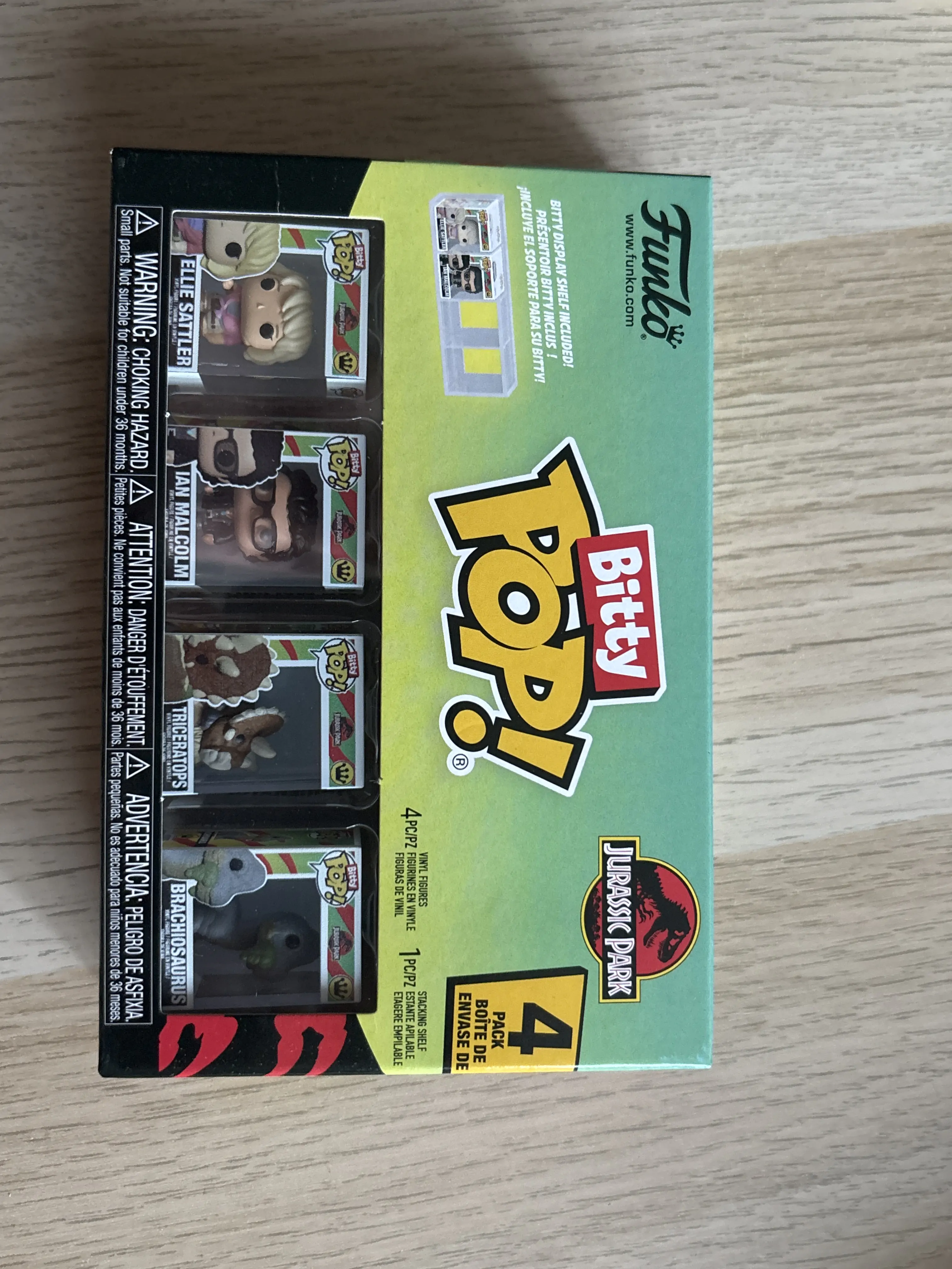 Funko Bitty POP! figure Jurassic Park Triceratops fotografija izdelka
